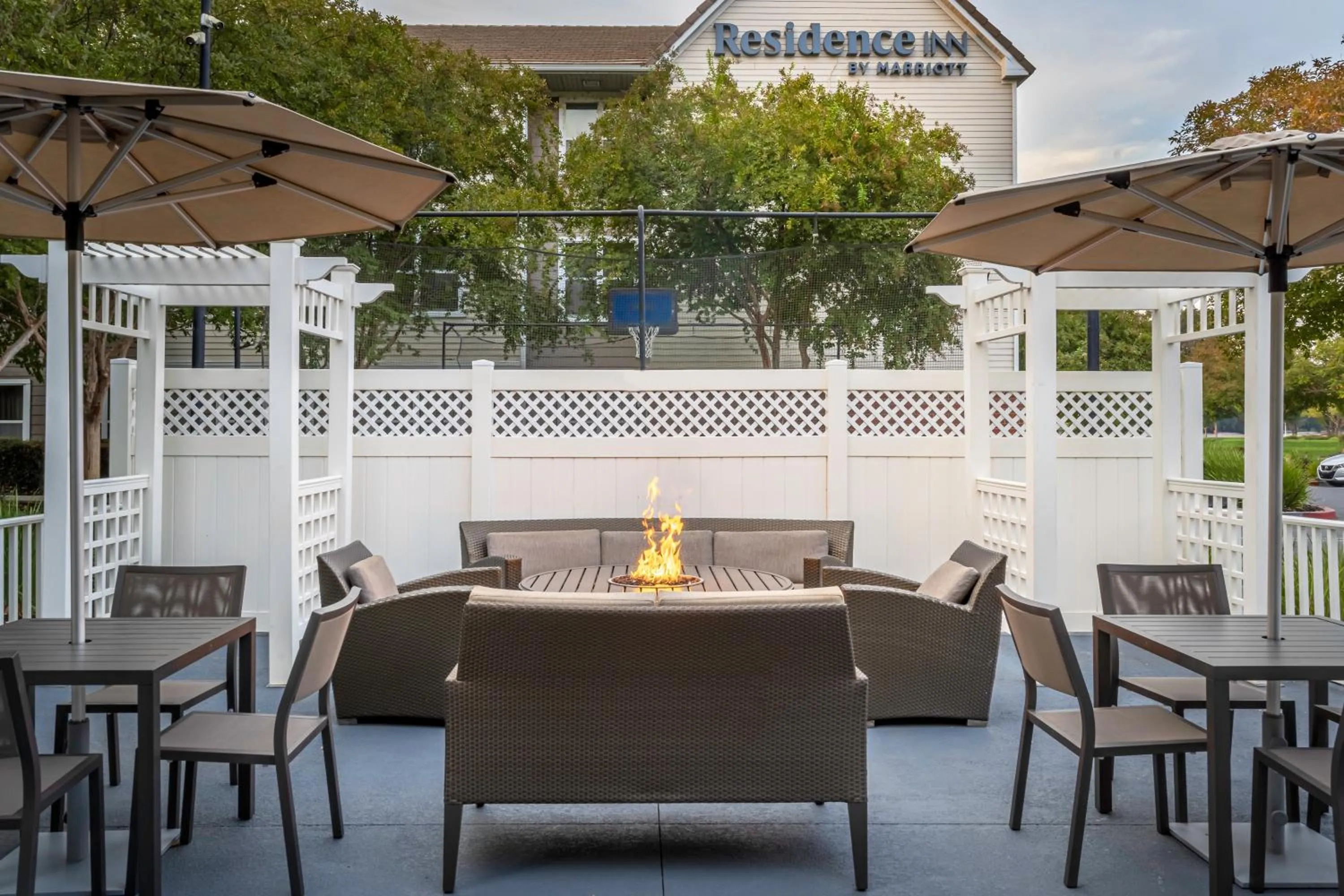 Balcony/Terrace in Residence Inn Sacramento Rancho Cordova