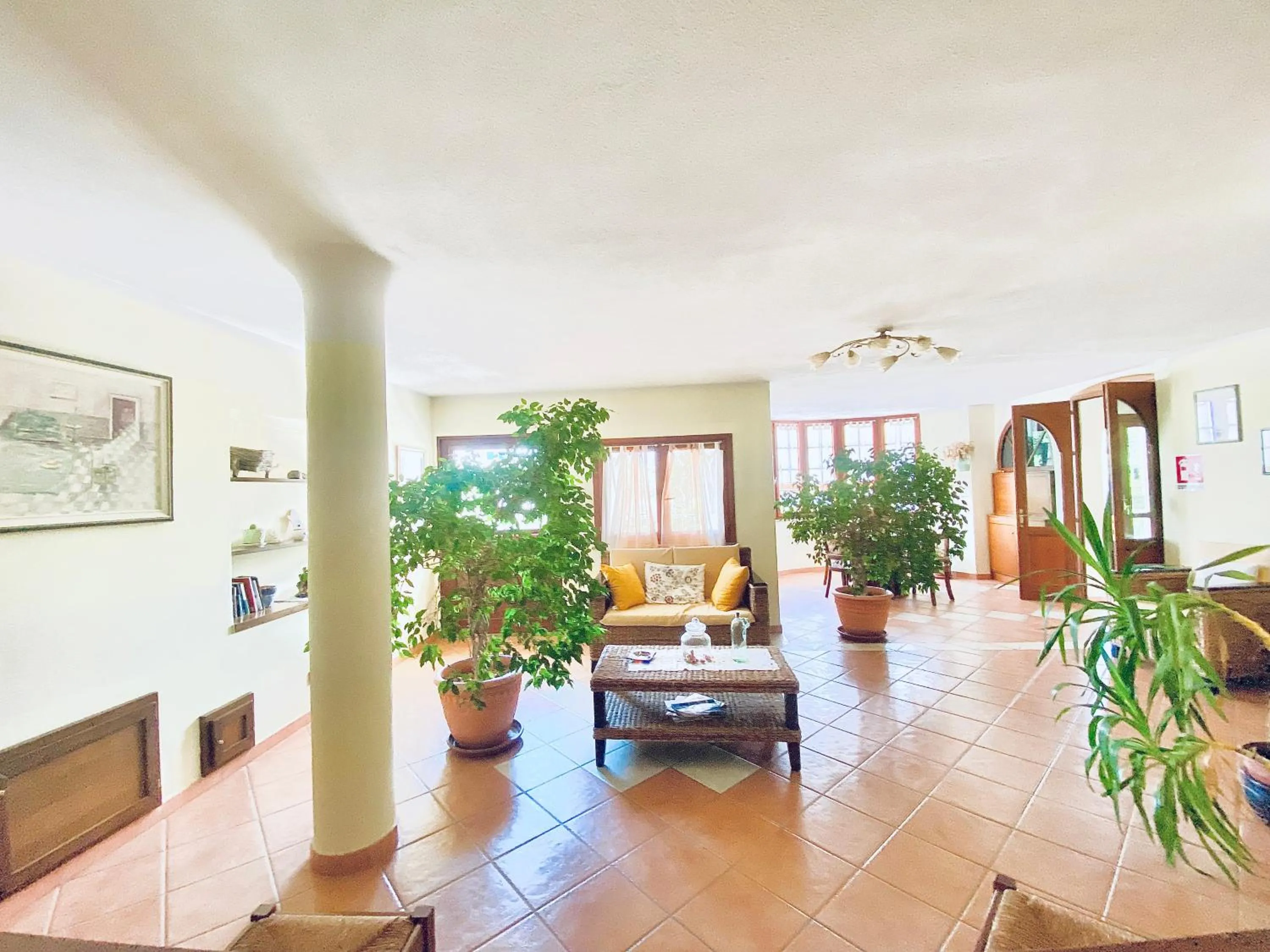 Lobby or reception in Hotel Velasole