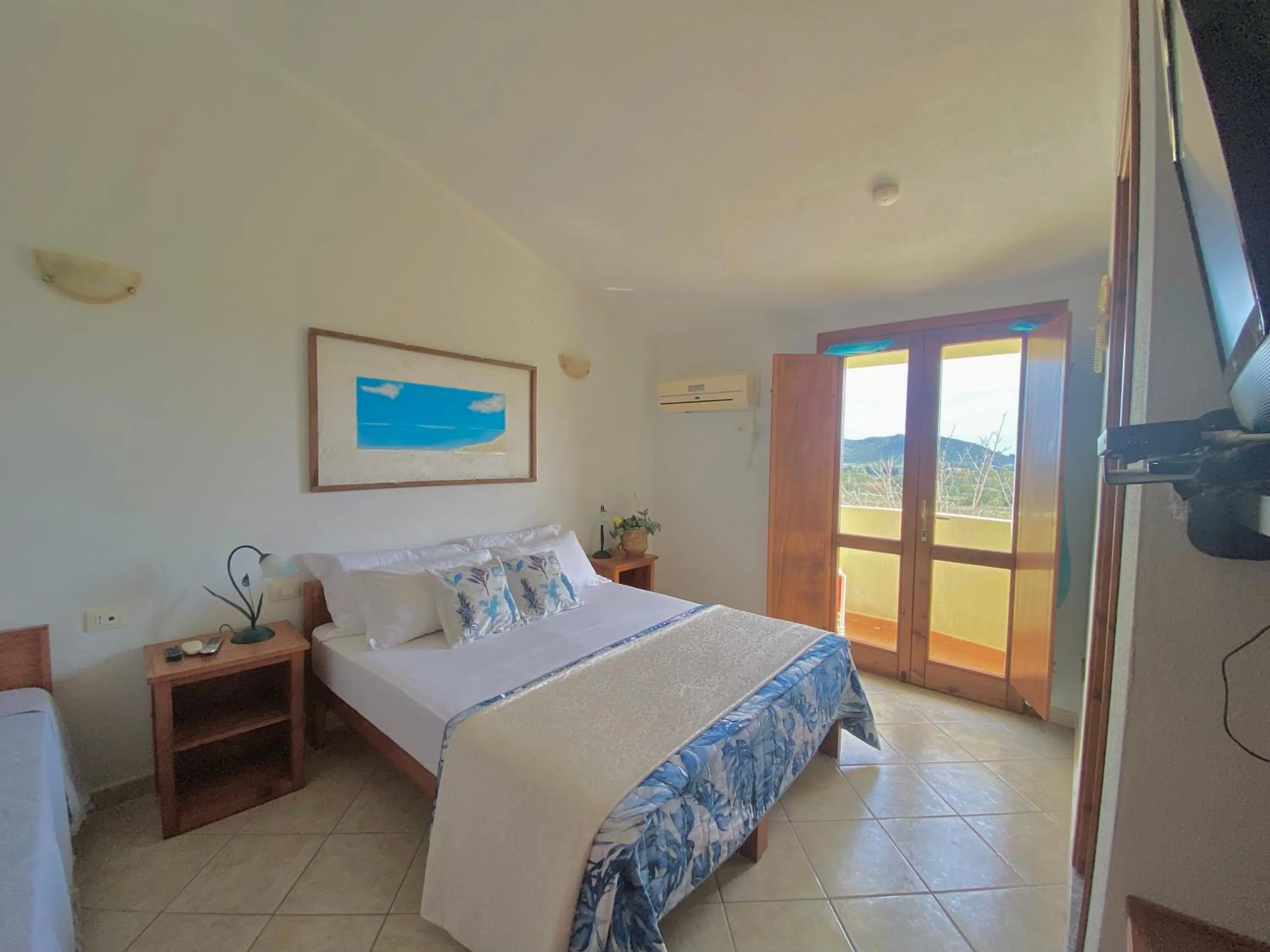 Bed in Hotel Velasole