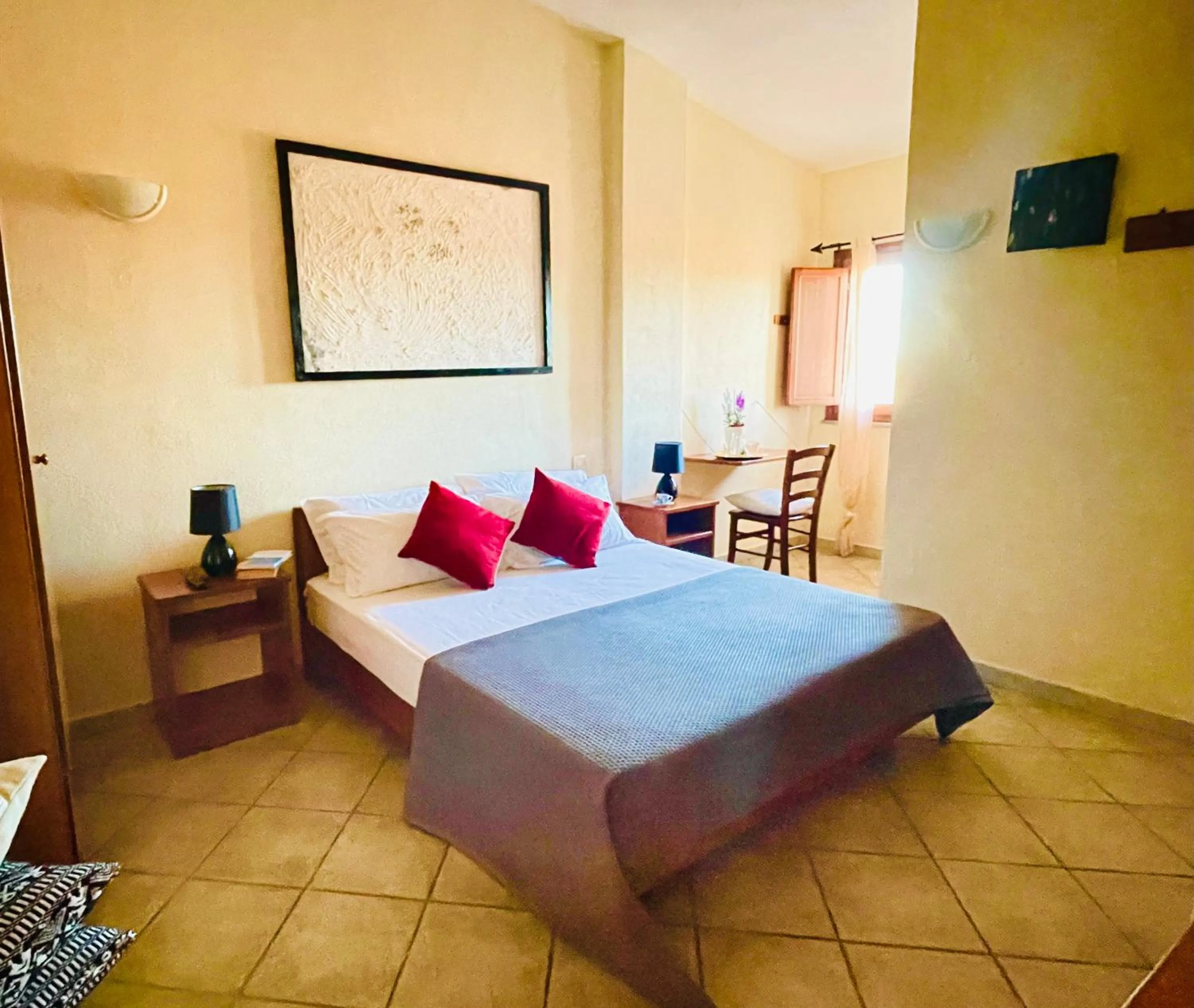 Bed in Hotel Velasole