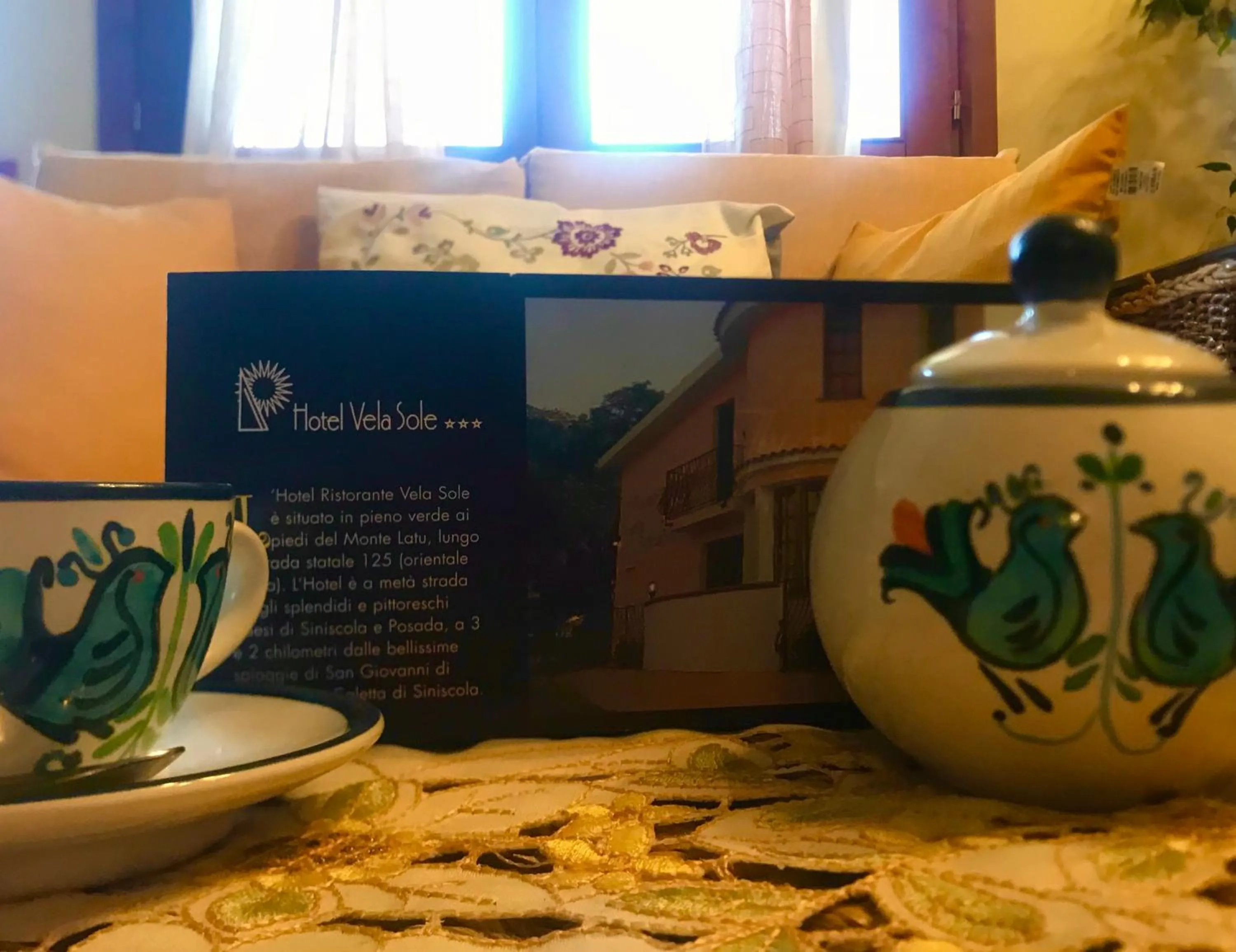 Lobby or reception in Hotel Velasole