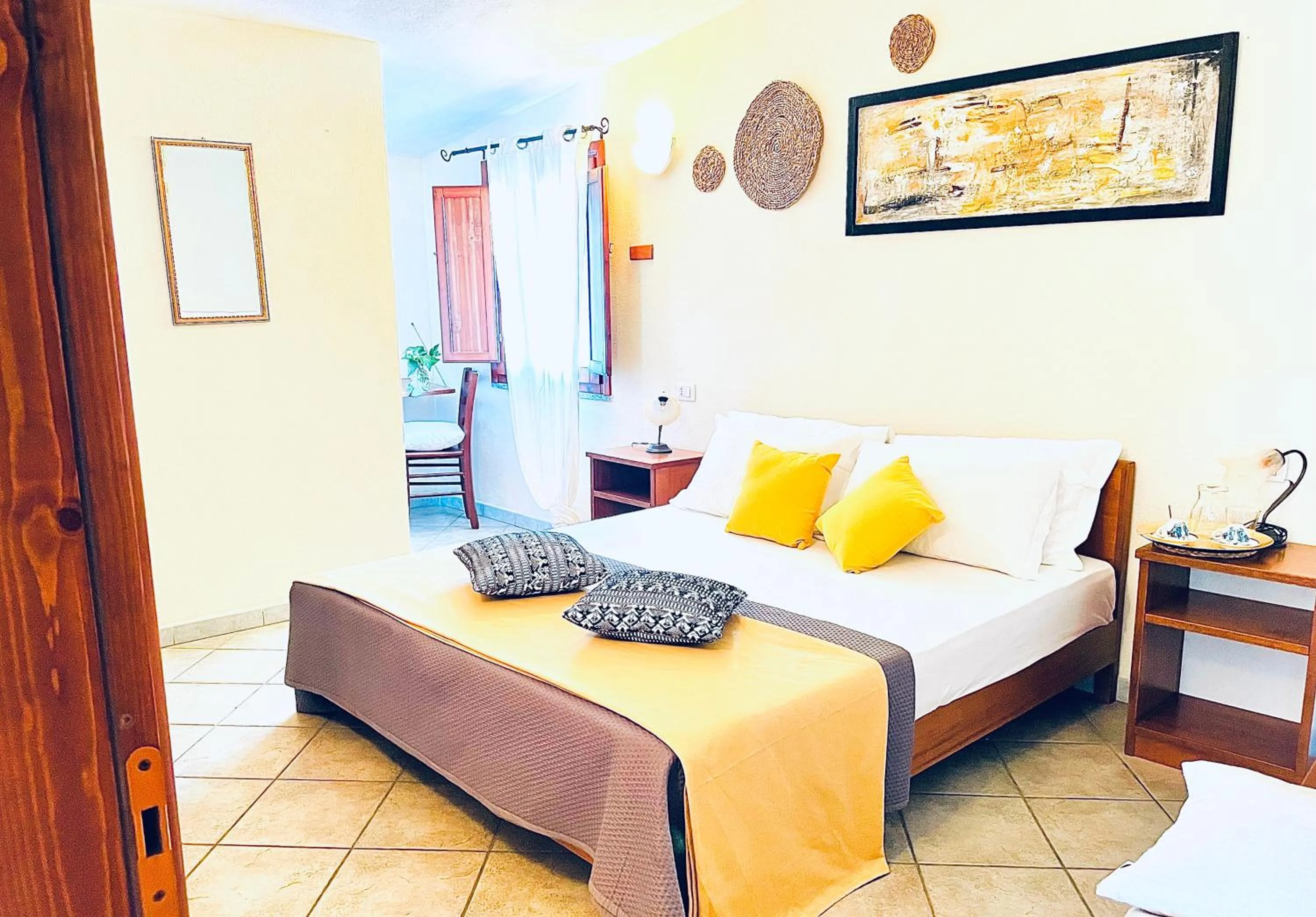 Bed in Hotel Velasole