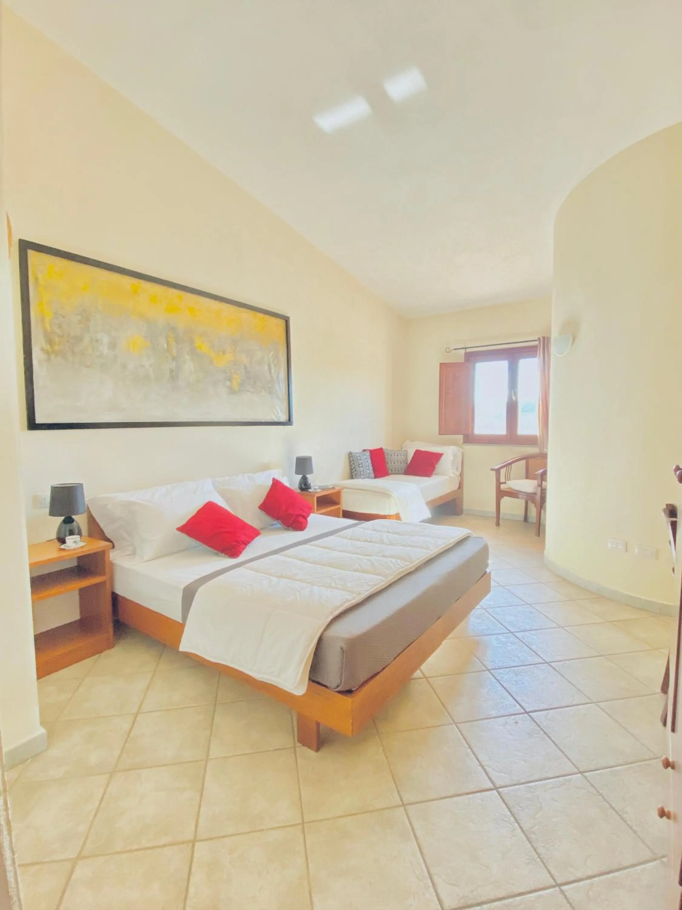 Bed in Hotel Velasole