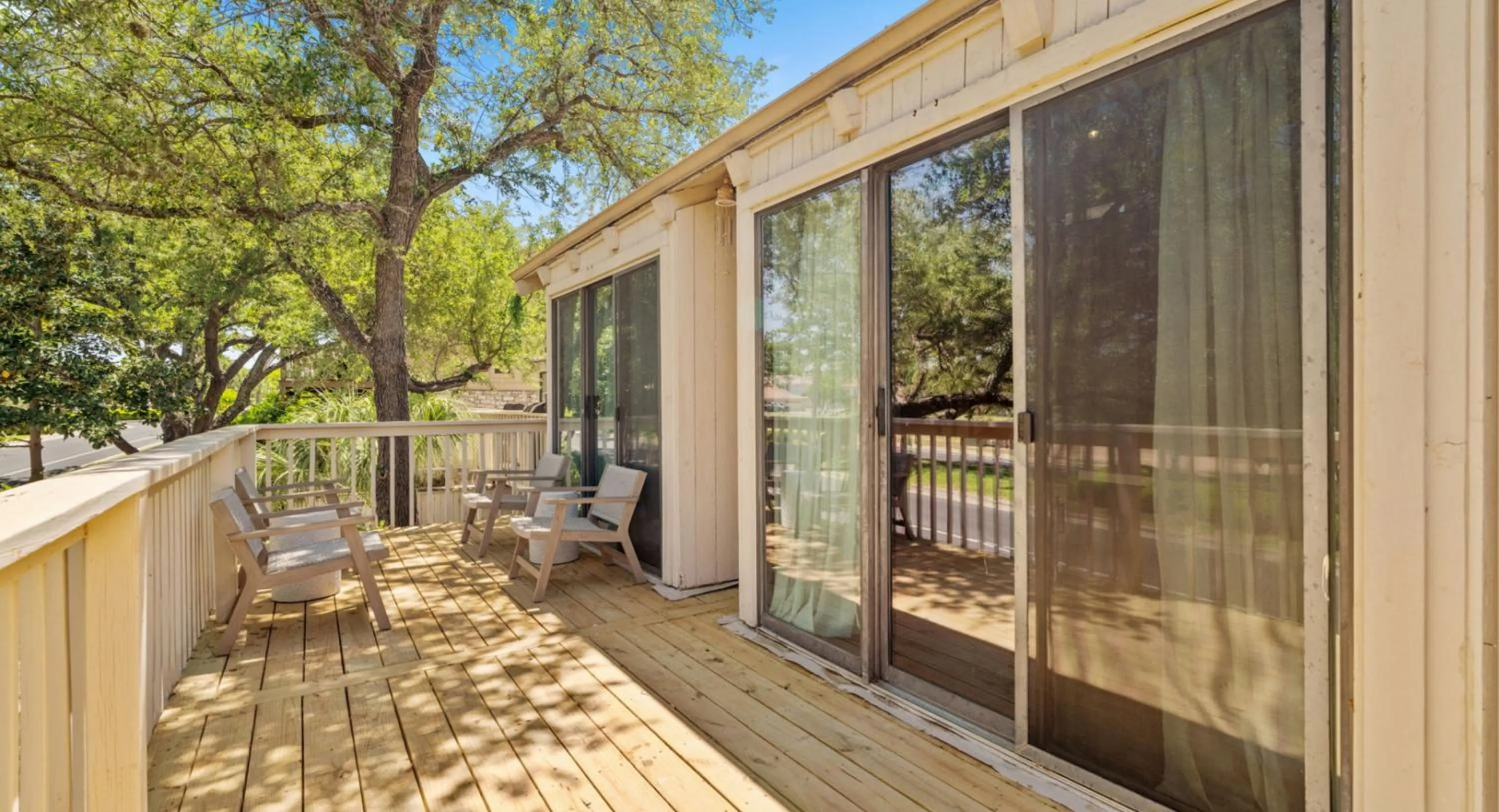 Patio in Horseshoe Bay Resort
