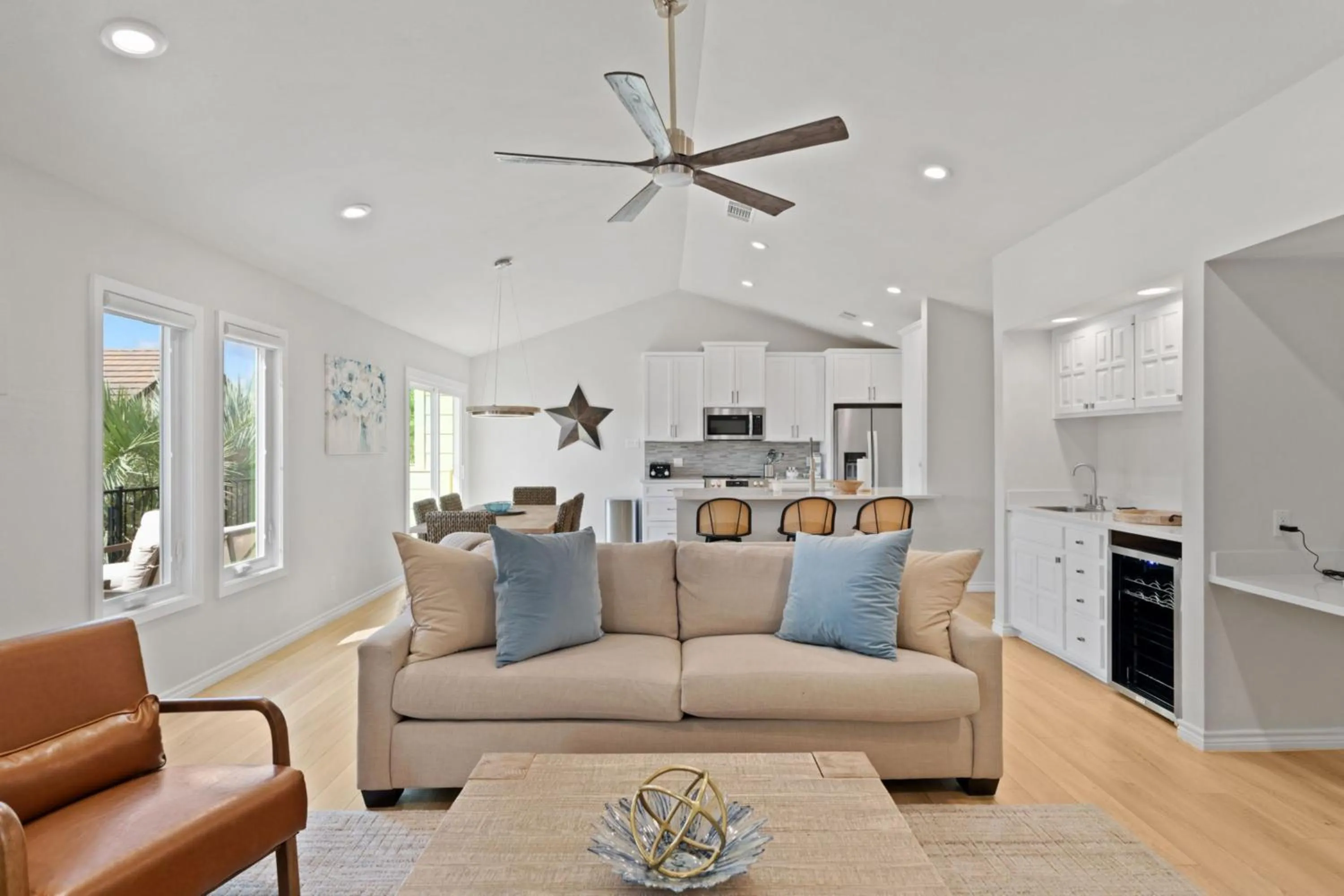 Seating area in Horseshoe Bay Resort