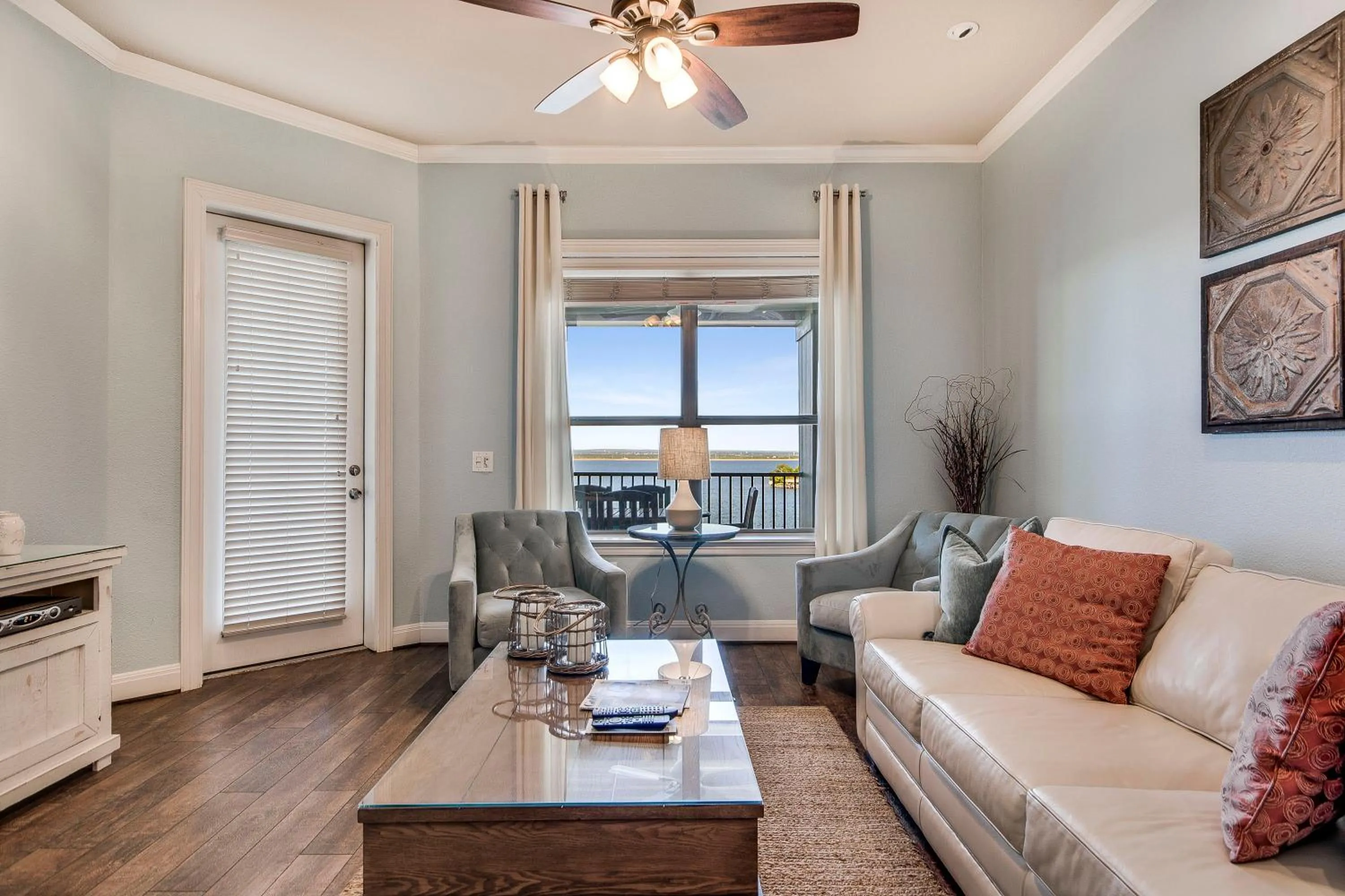 Seating area in Horseshoe Bay Resort