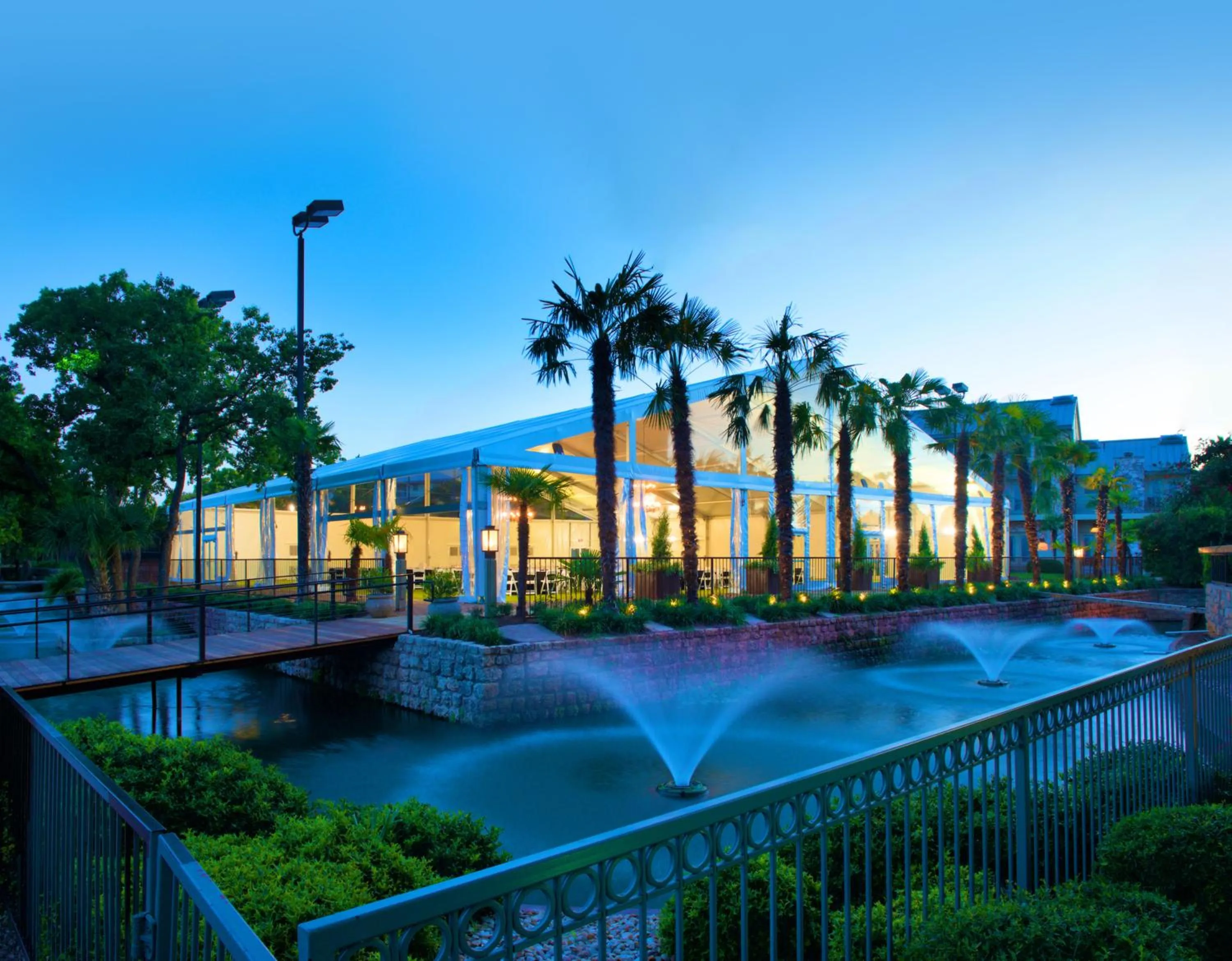 Decorative detail in Horseshoe Bay Resort
