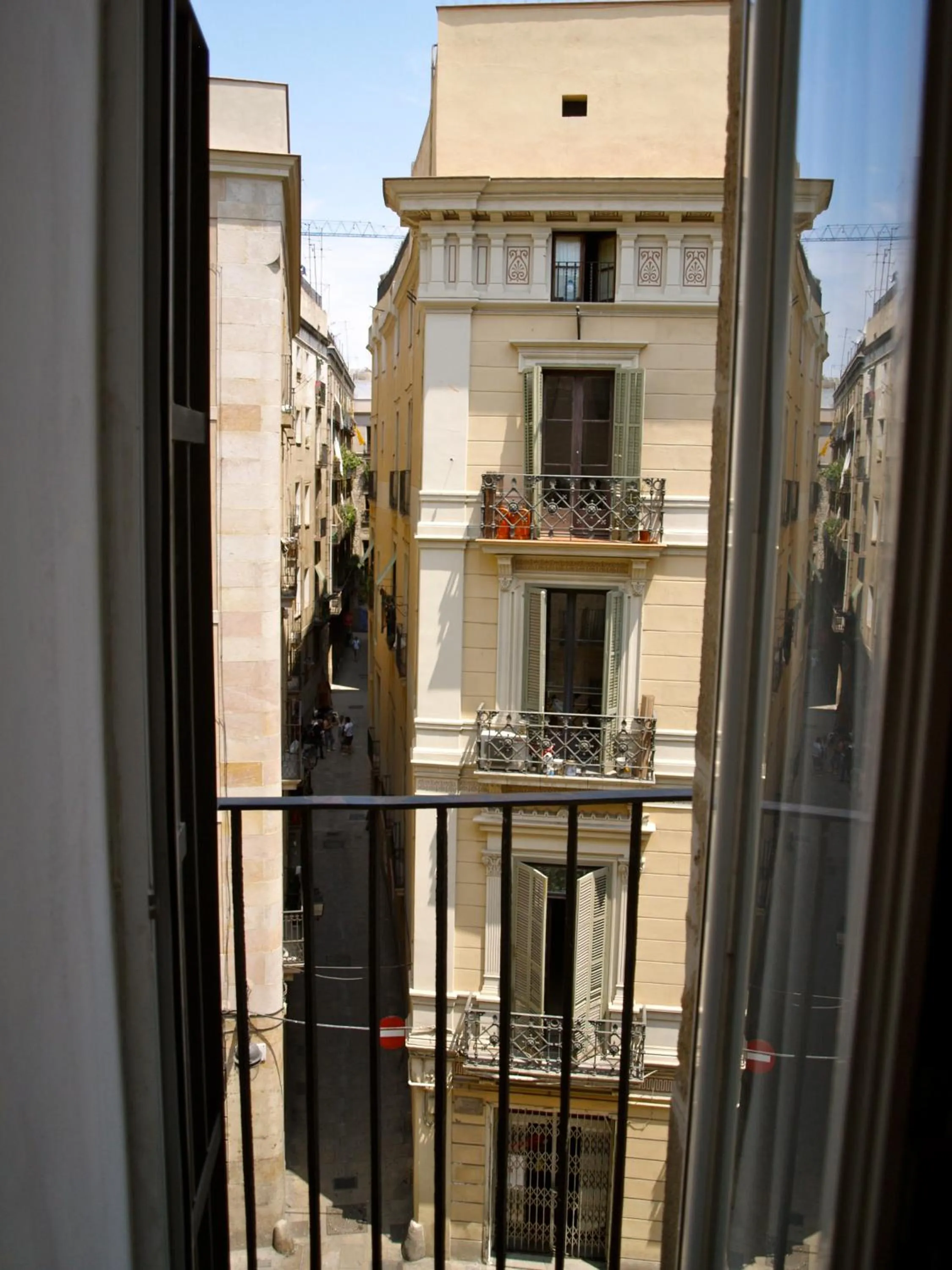 View (from property/room) in Hostal Nitzs Bcn
