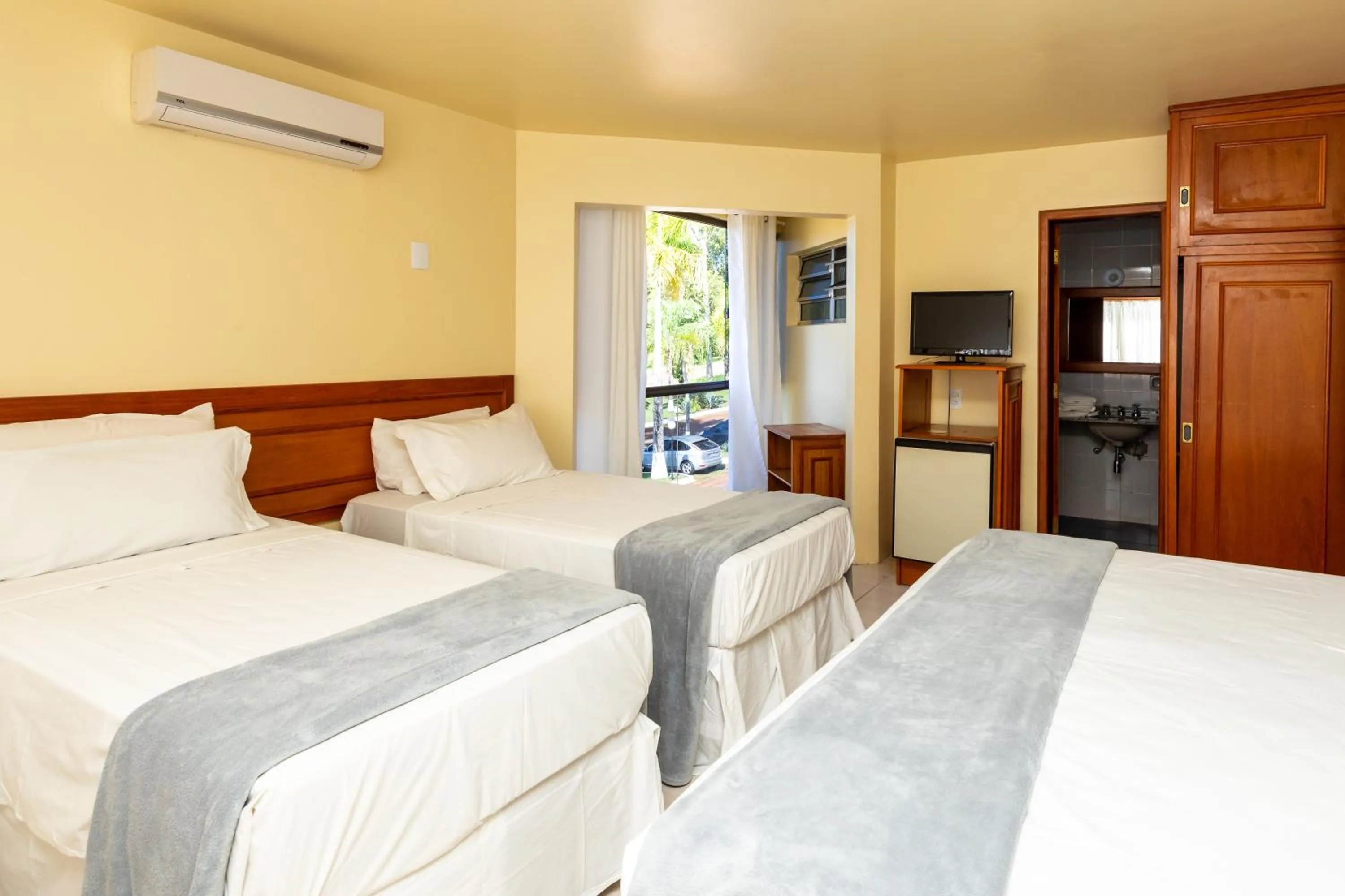 Bed in Canzi Cataratas Hotel