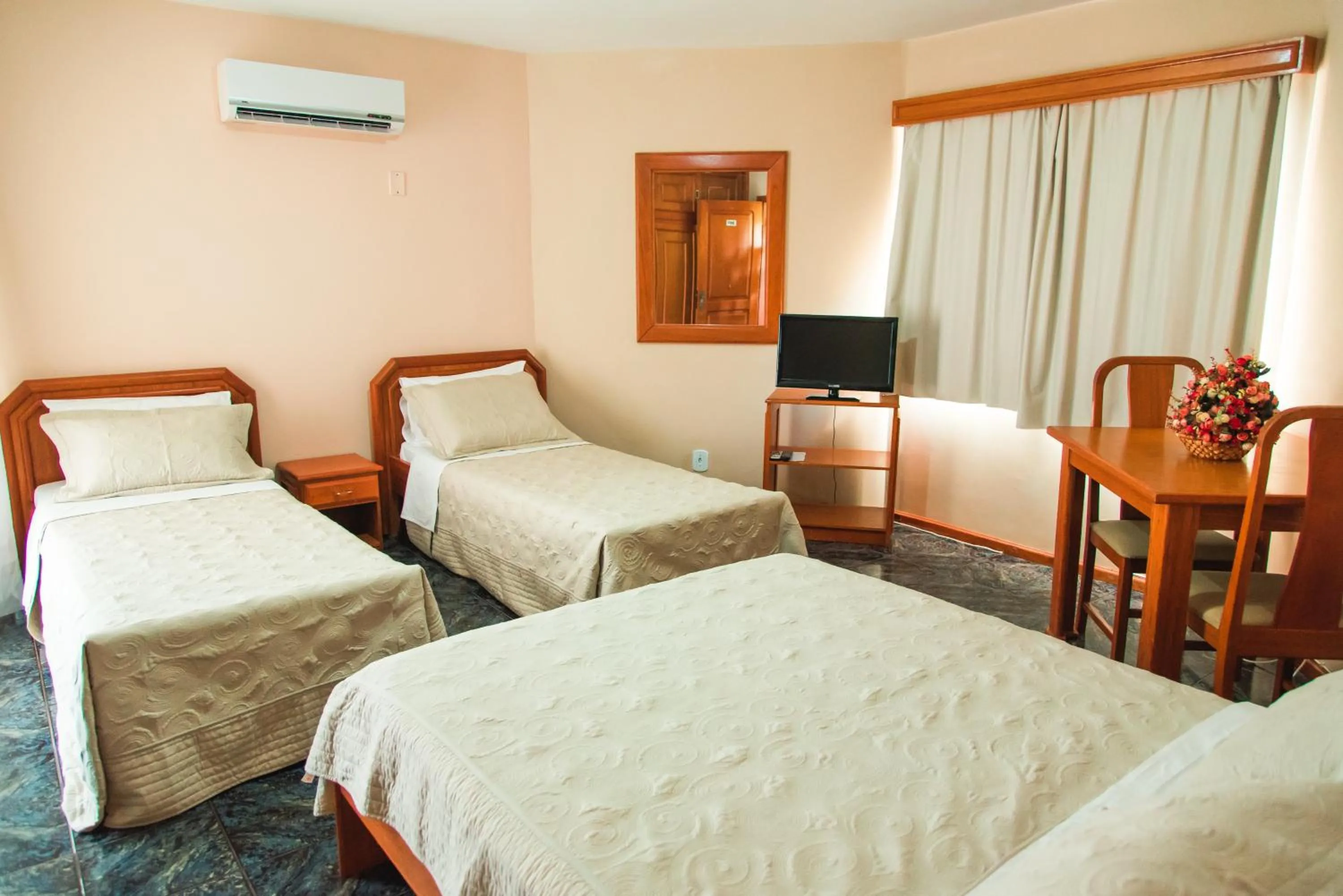 Bed in Canzi Cataratas Hotel