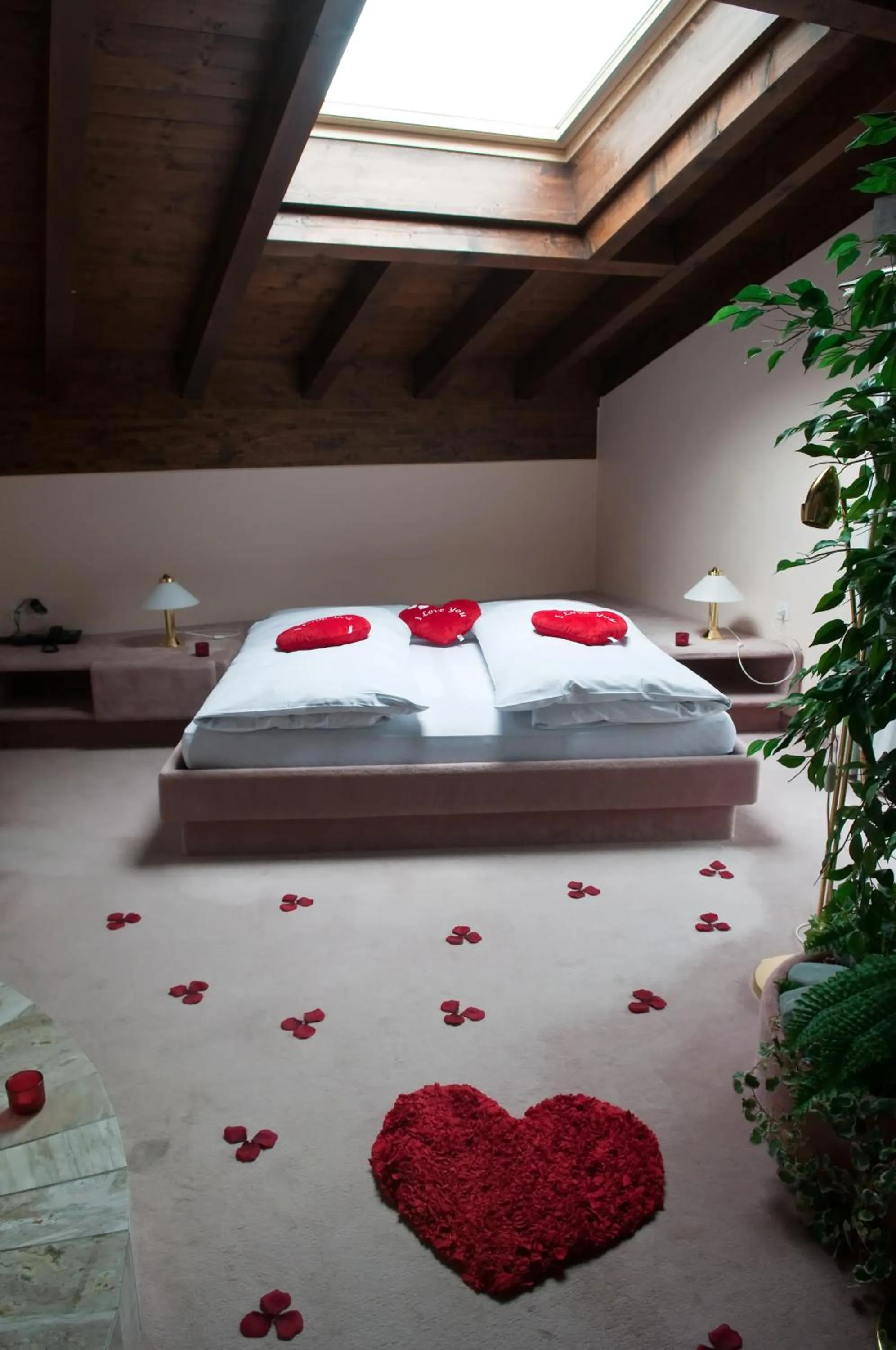 Bed in Seminar- & Erlebnishotel RömerTurm