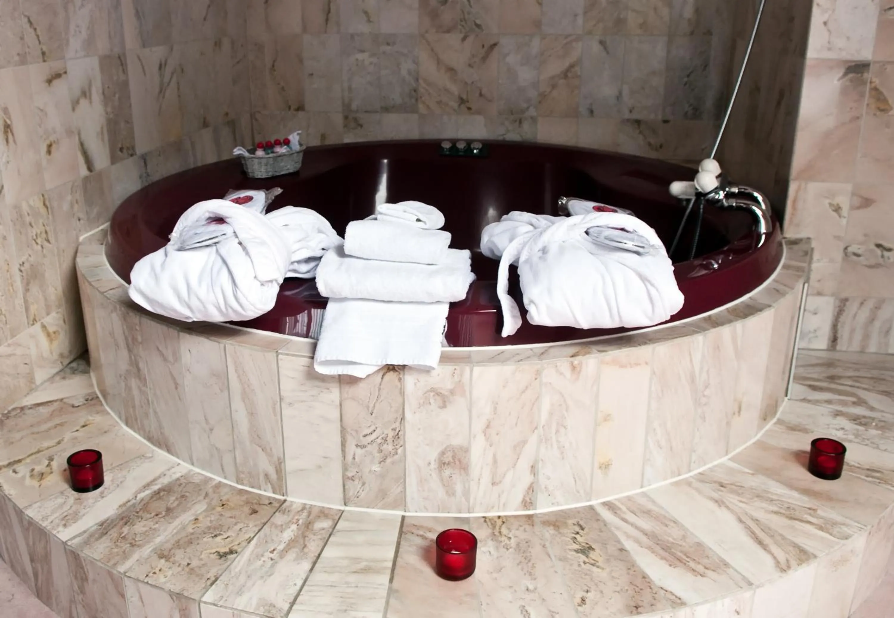 Bathroom in Seminar- & Erlebnishotel RömerTurm