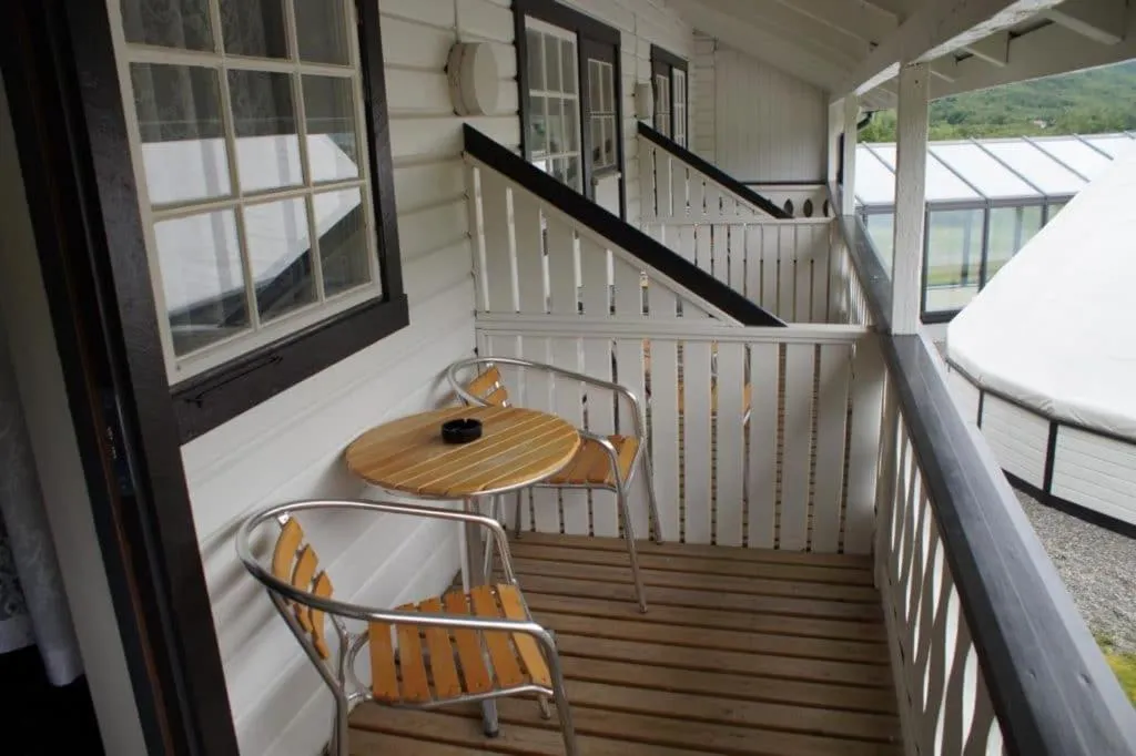 Balcony/Terrace in Welcome Inn Hotel Lyngskroa