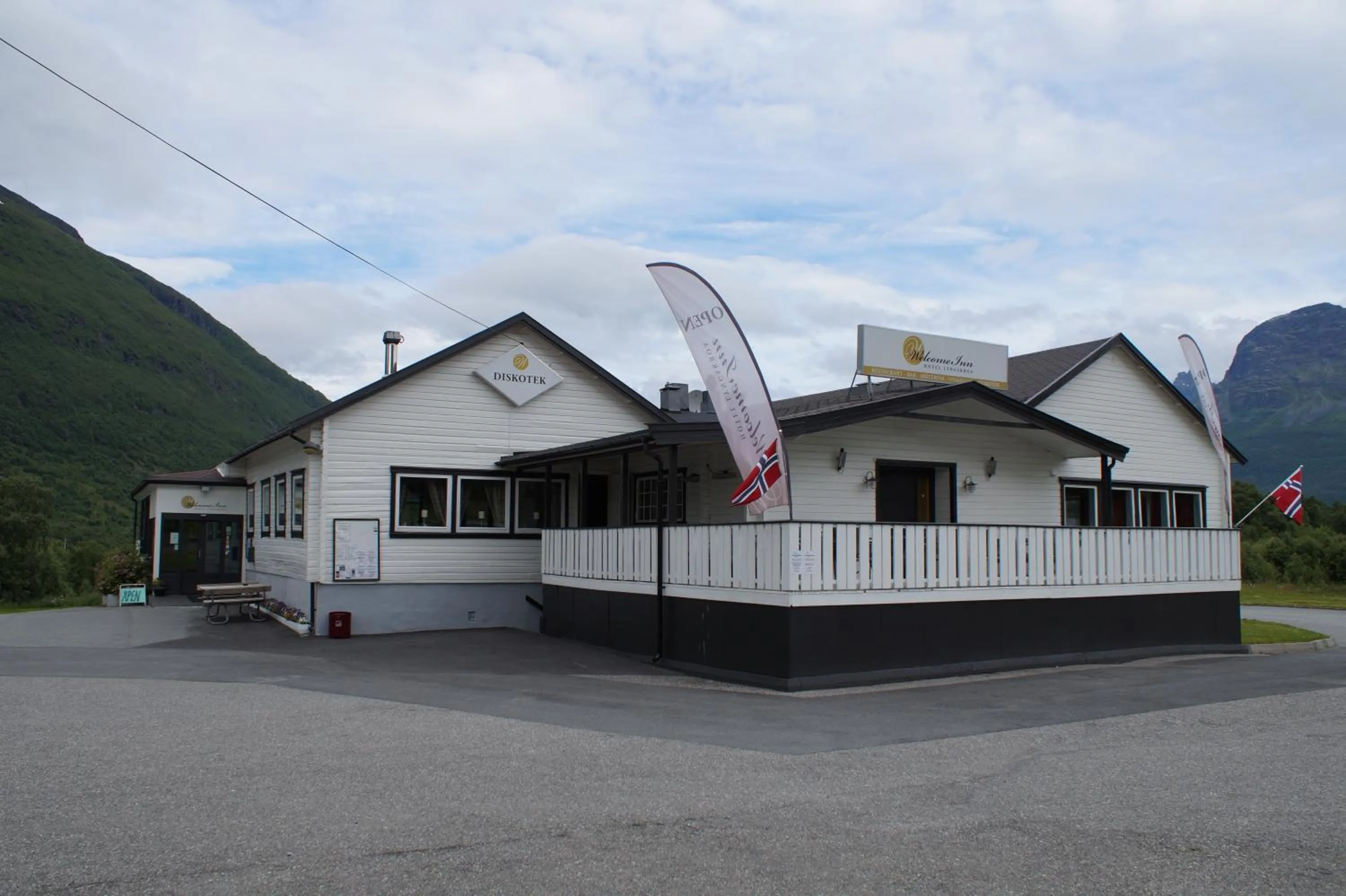 Property building in Welcome Inn Hotel Lyngskroa