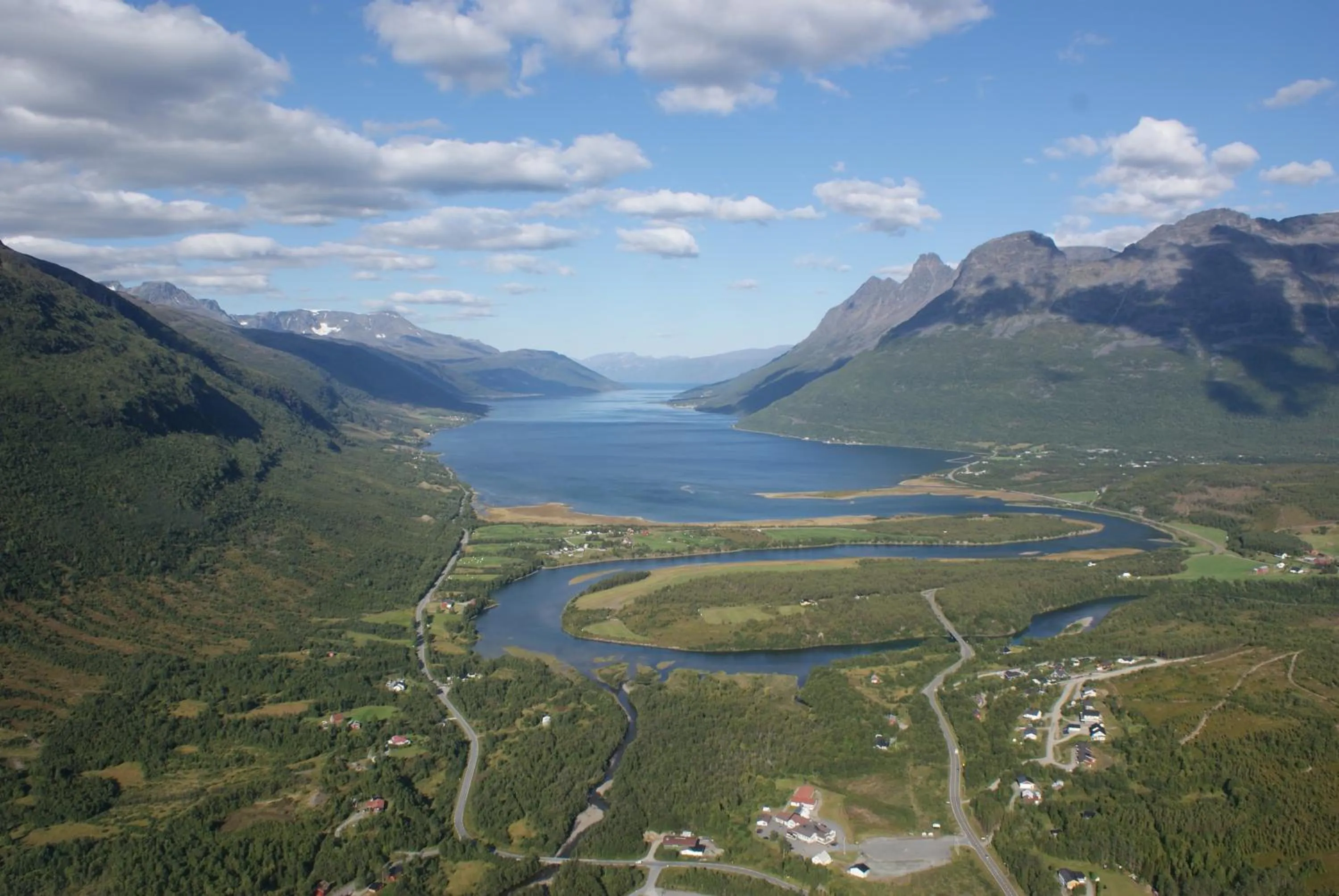 Bird's eye view in Welcome Inn Hotel Lyngskroa