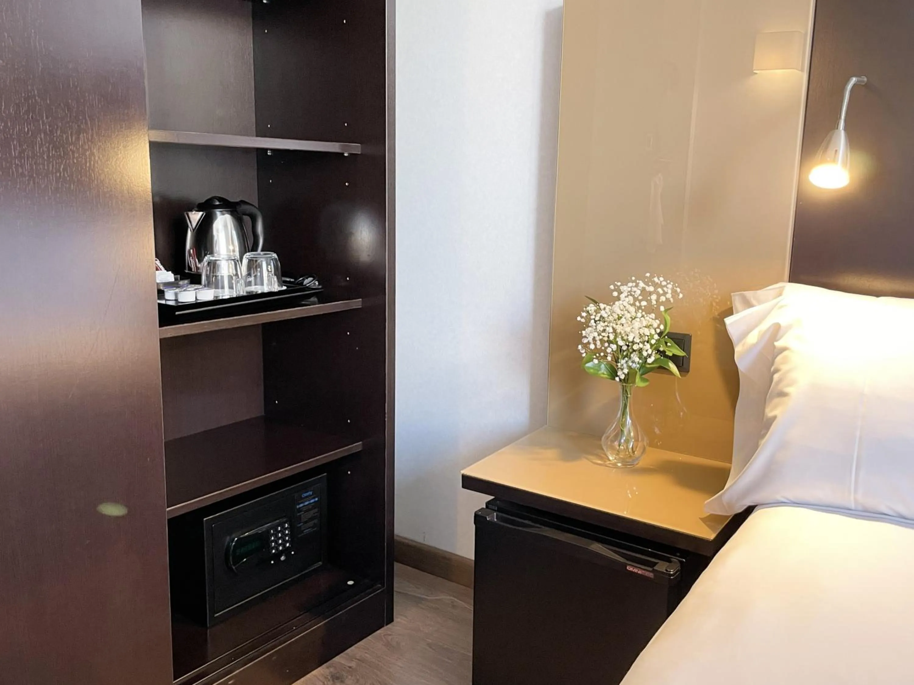 Decorative detail, Bed in SM Hotel Sant Antoni