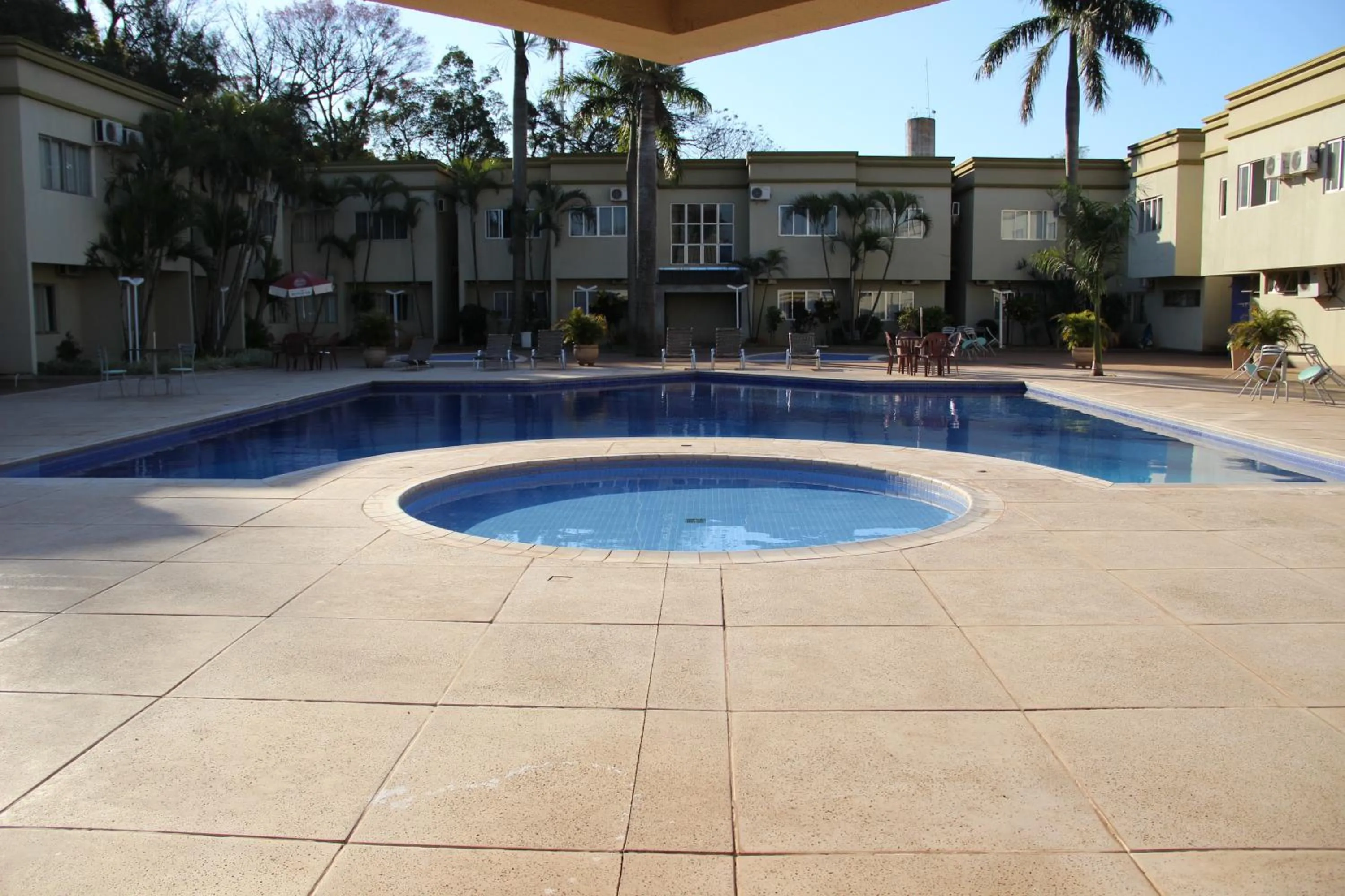 Swimming pool in Muffato Plaza Hotel
