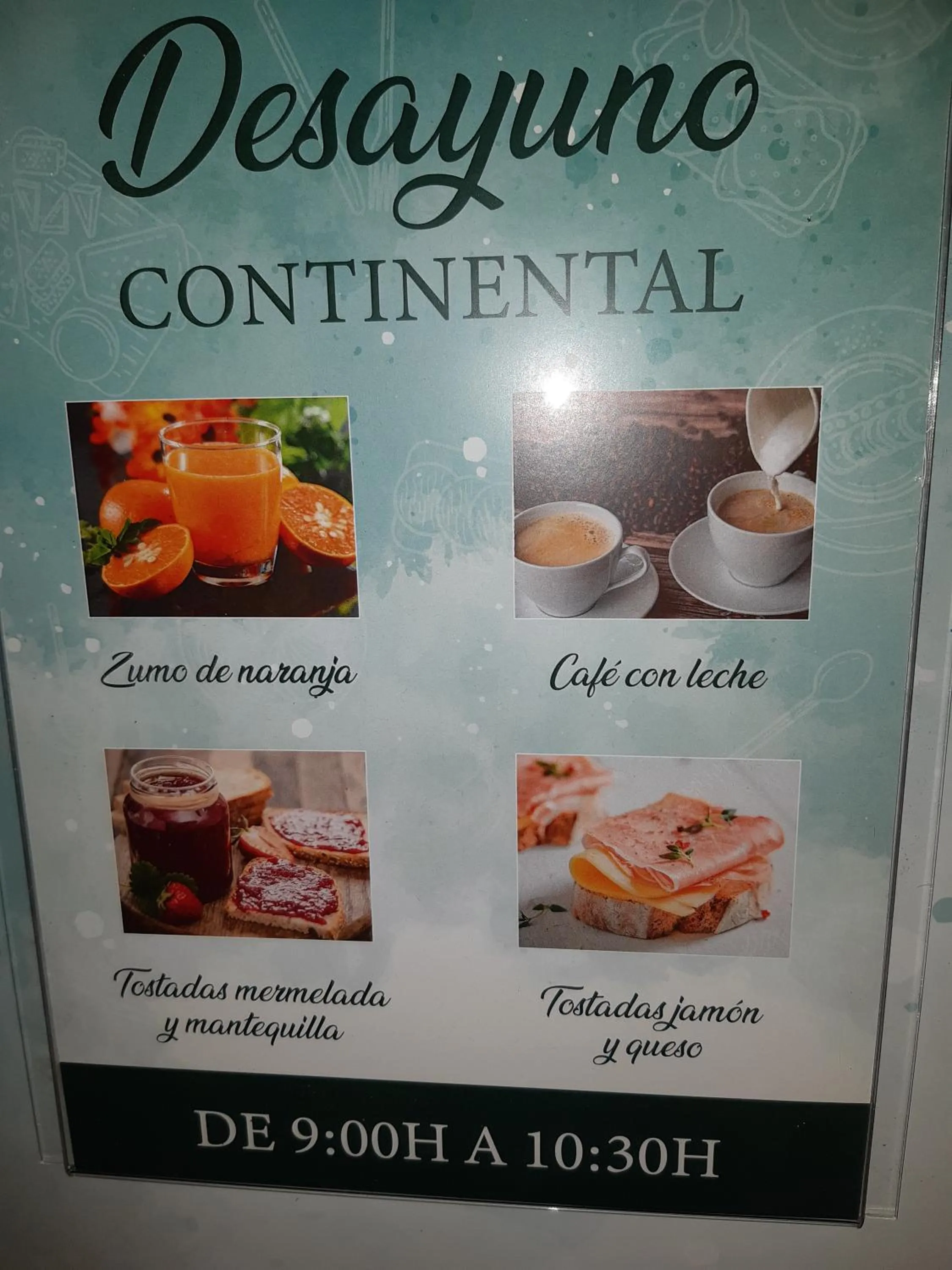 Breakfast in Hotel Condestable