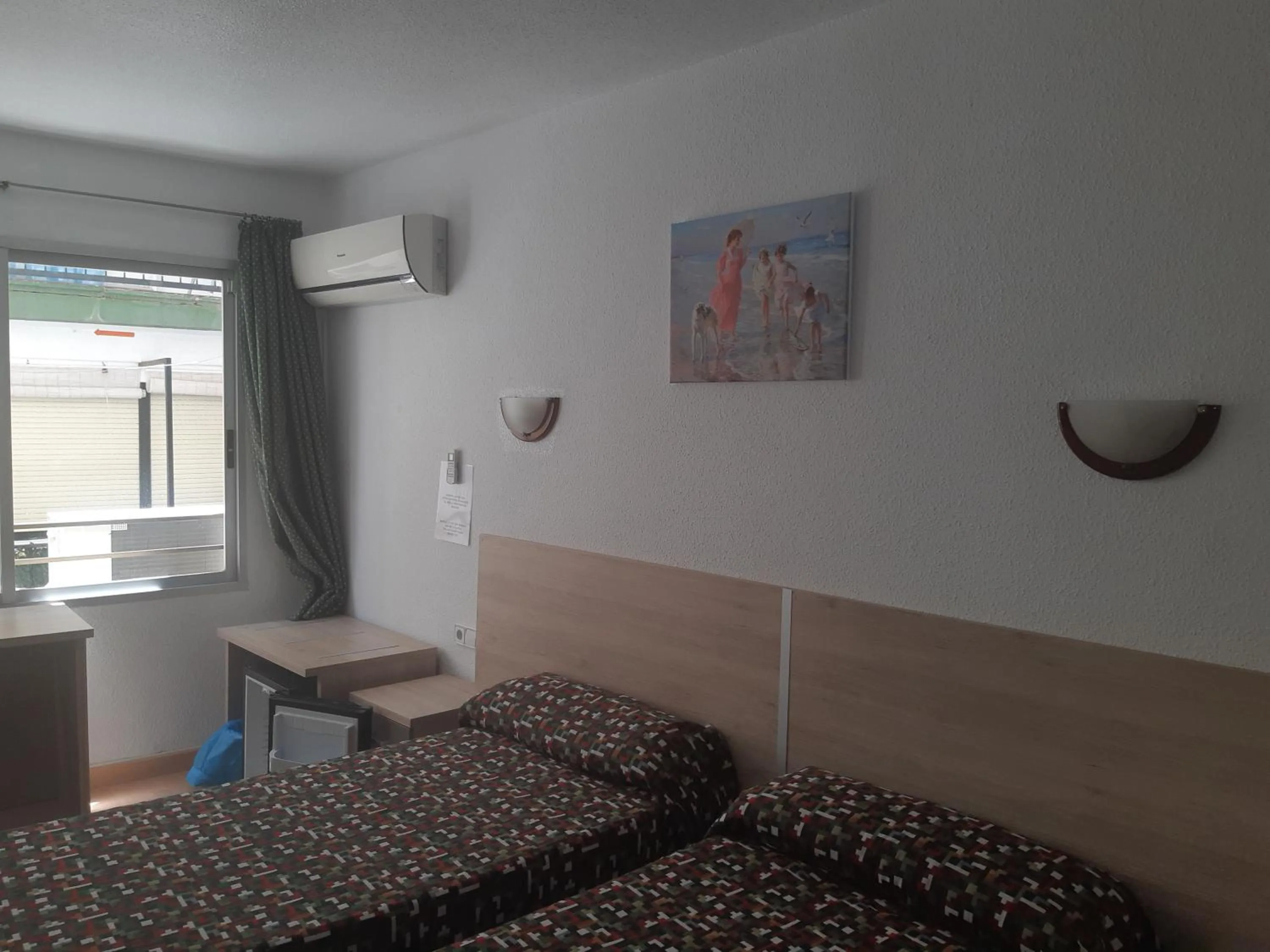 Decorative detail, Bed in Hotel Condestable