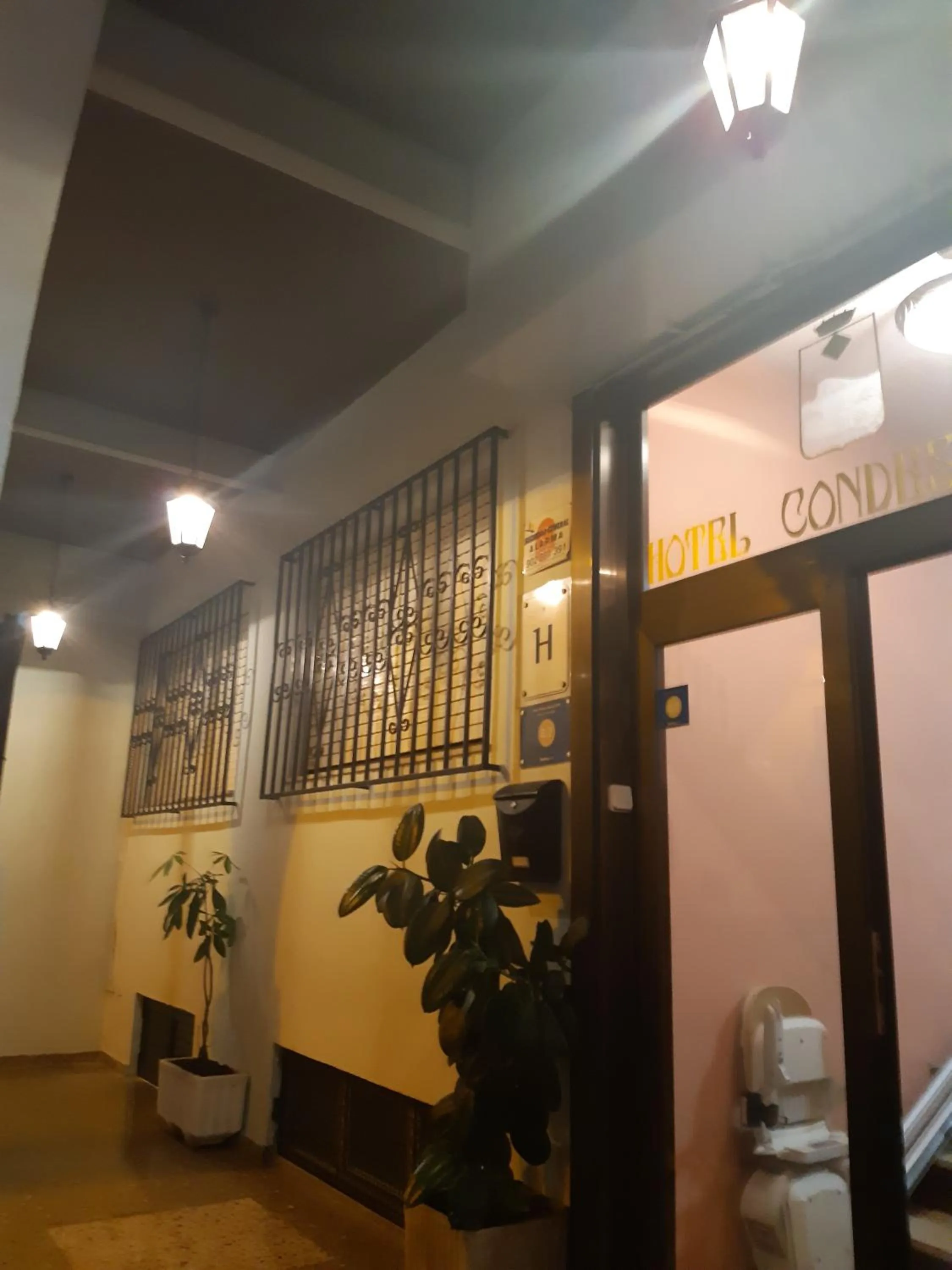 Lobby or reception in Hotel Condestable