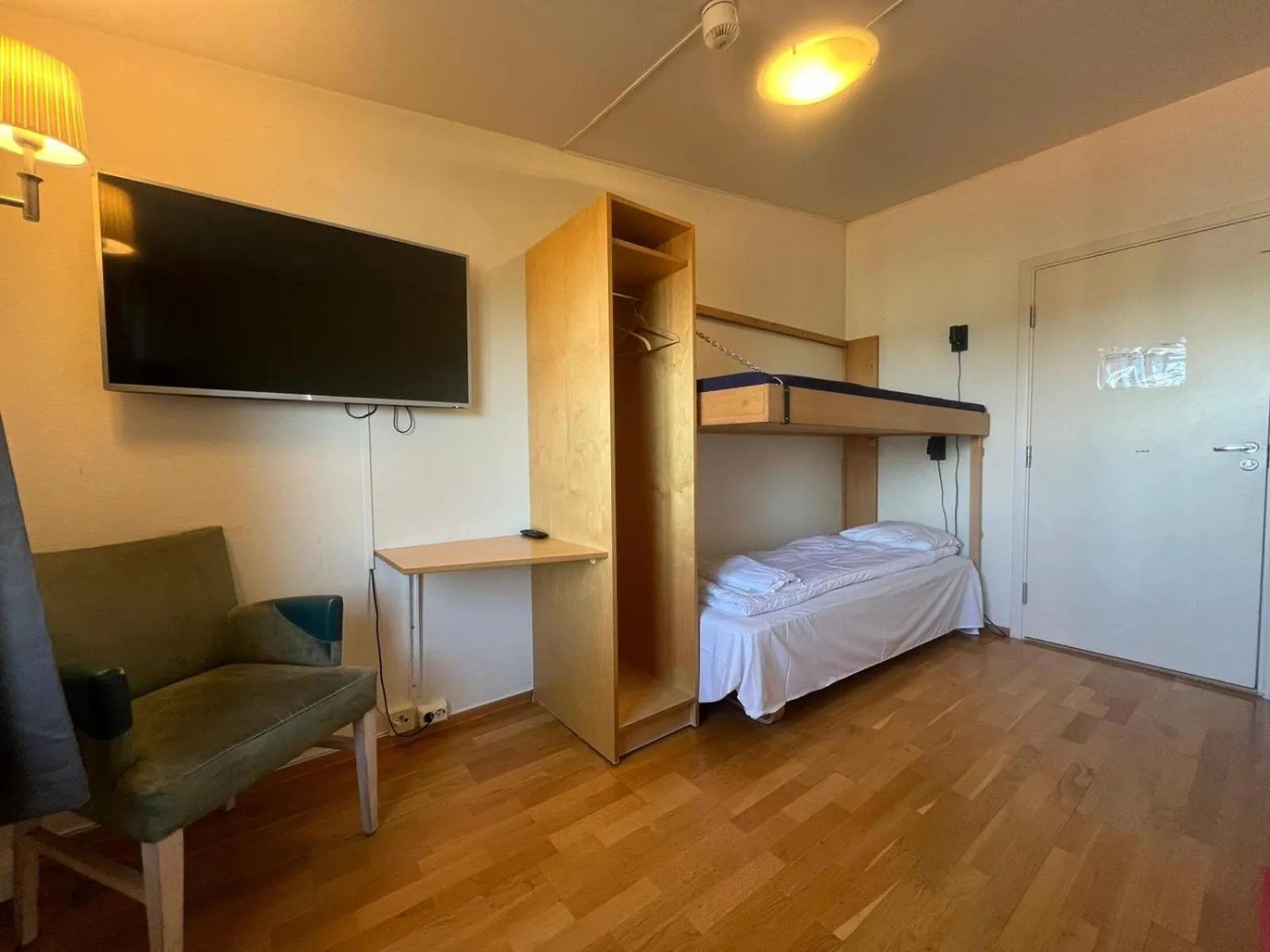 Bed in Gjøvik Hovdetun Hostel