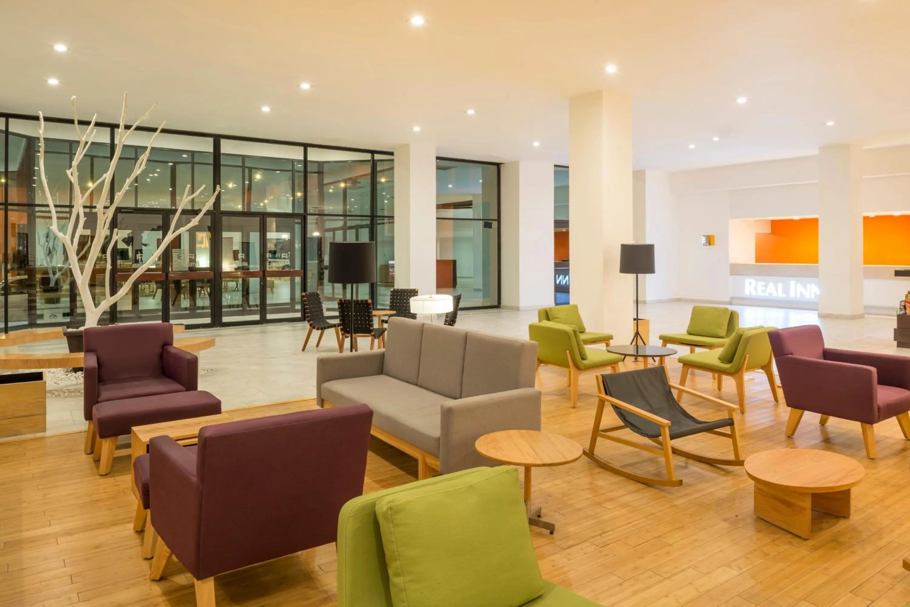 Lobby or reception in Real Inn Mexicali