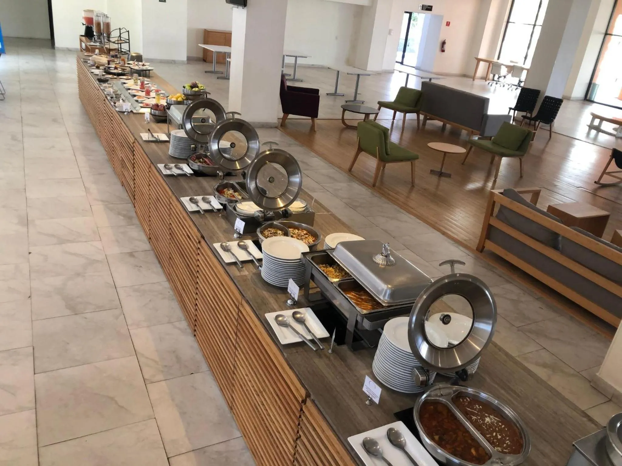 Buffet breakfast in Real Inn Mexicali