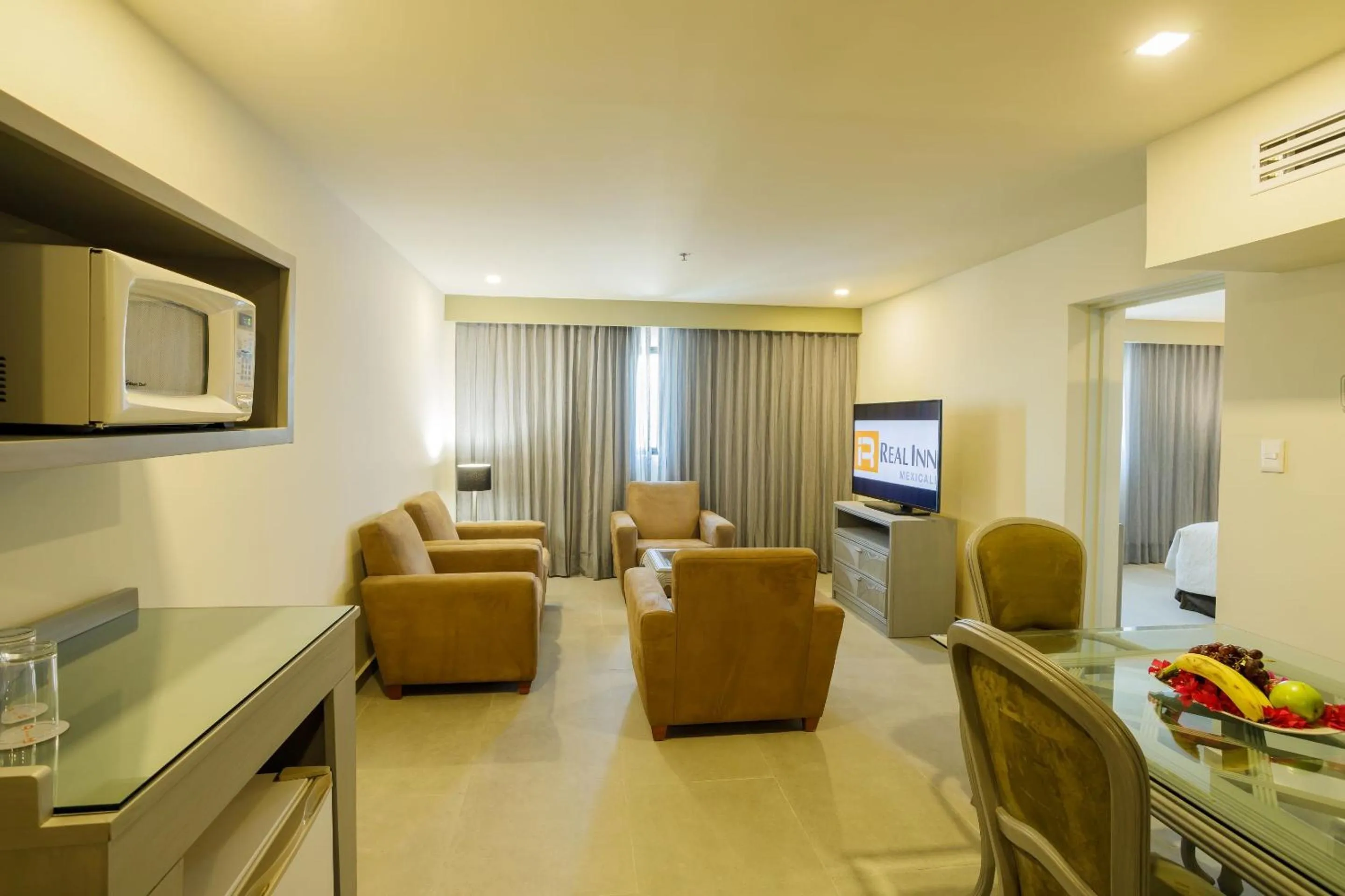 Photo of the whole room in Real Inn Mexicali