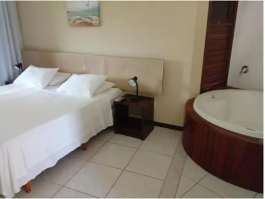 Hot Tub, Bed in Sun Bay Pipa Hotéis