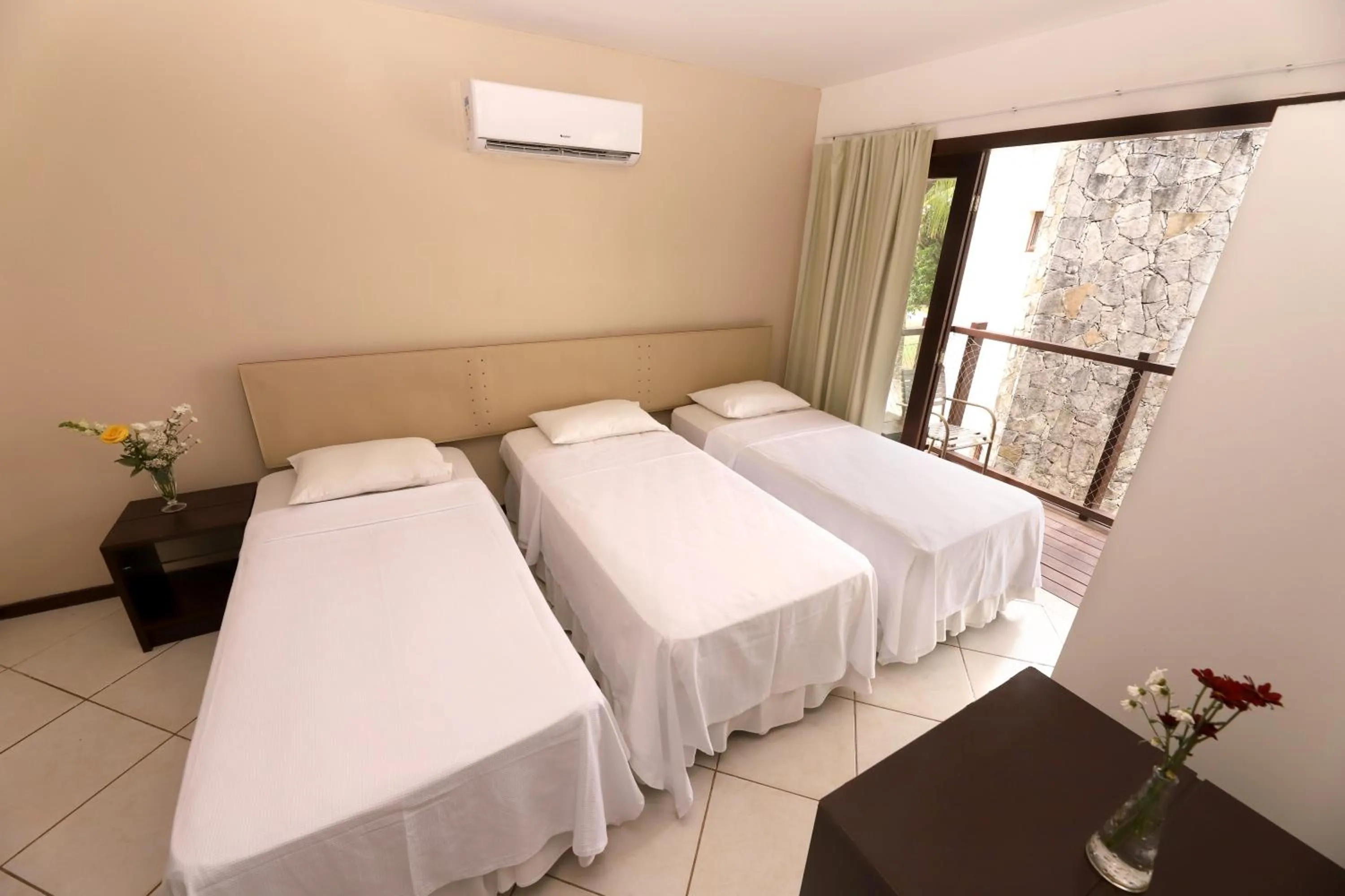 Bedroom, Bed in Sun Bay Pipa Hotéis