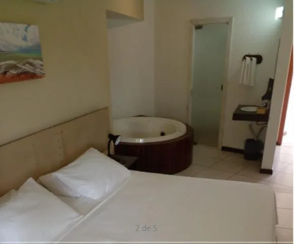 Bedroom, Bed in Sun Bay Pipa Hotéis