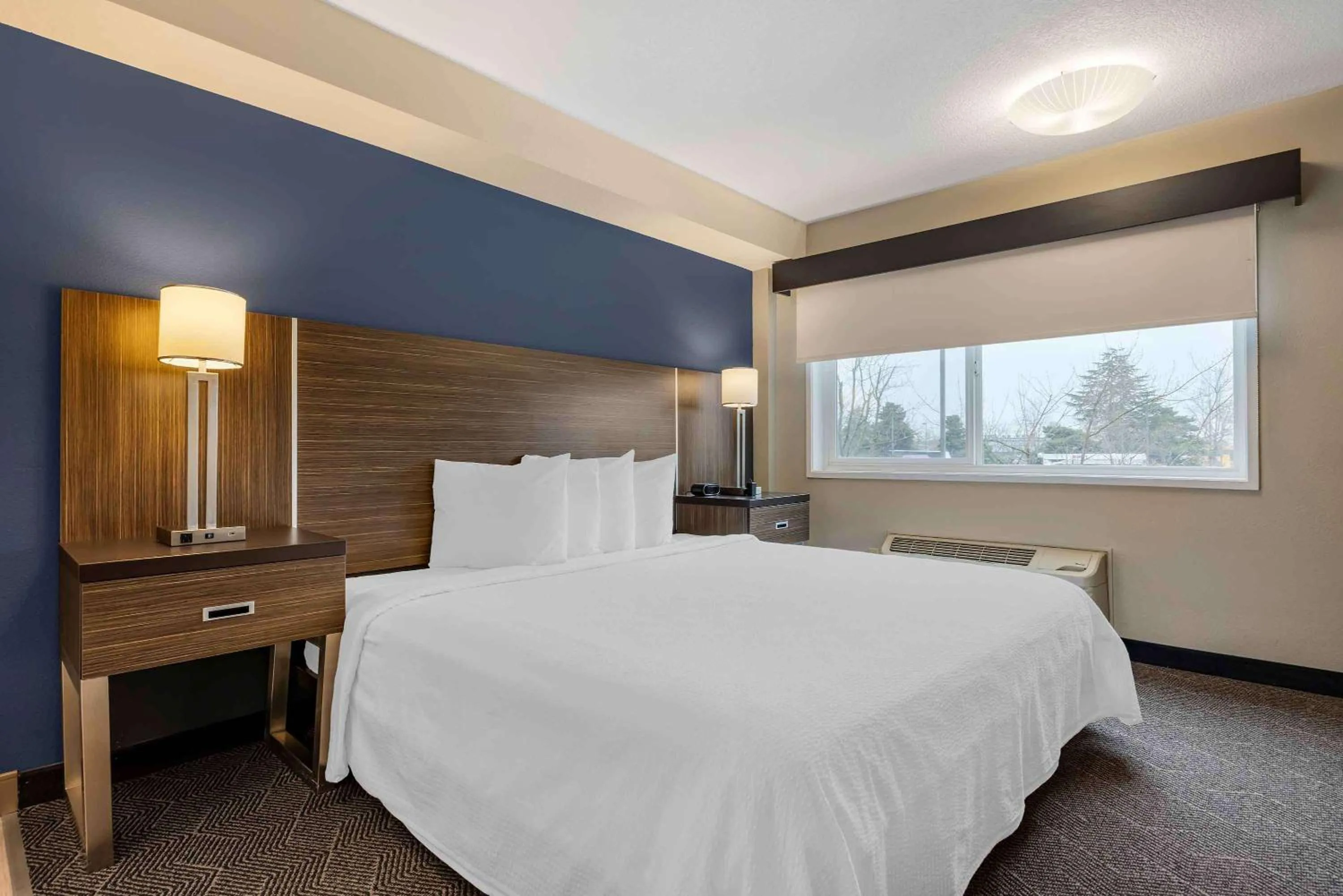 Bedroom, Bed in Extended Stay America Premier Suites - Portland - North