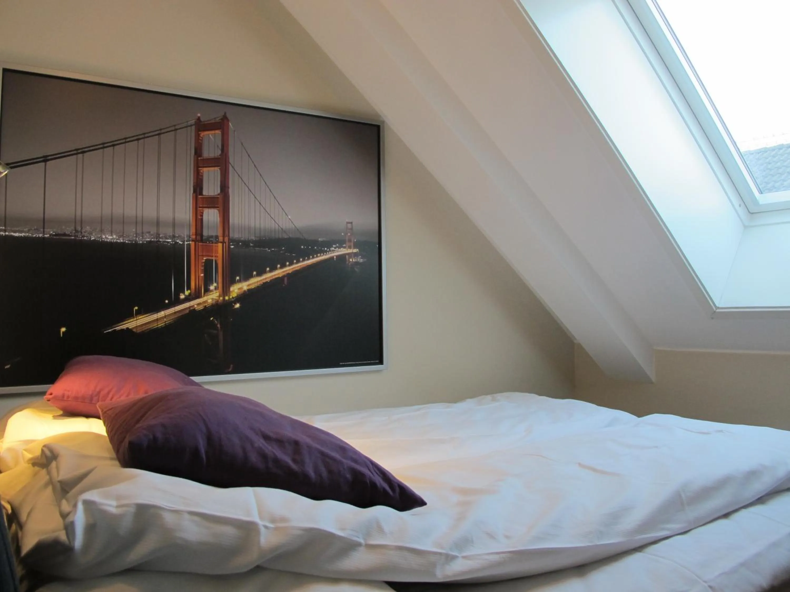 Bed in Chesterfield Hotel