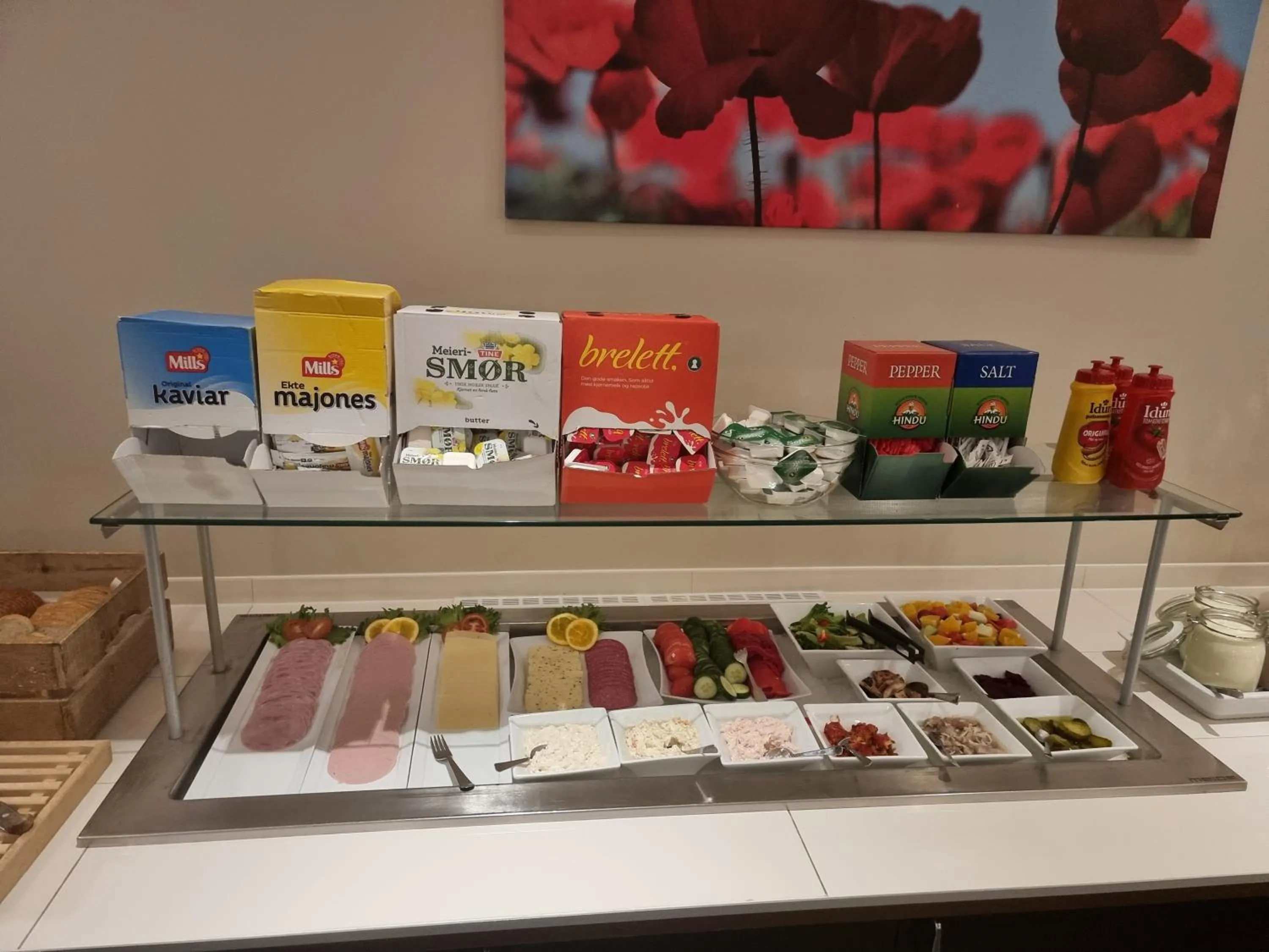 Buffet breakfast in Chesterfield Hotel