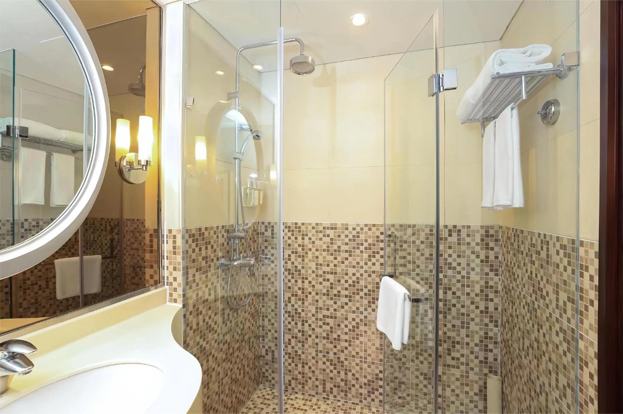 Bathroom in Holiday Inn Shanghai Pudong Nanpu by IHG