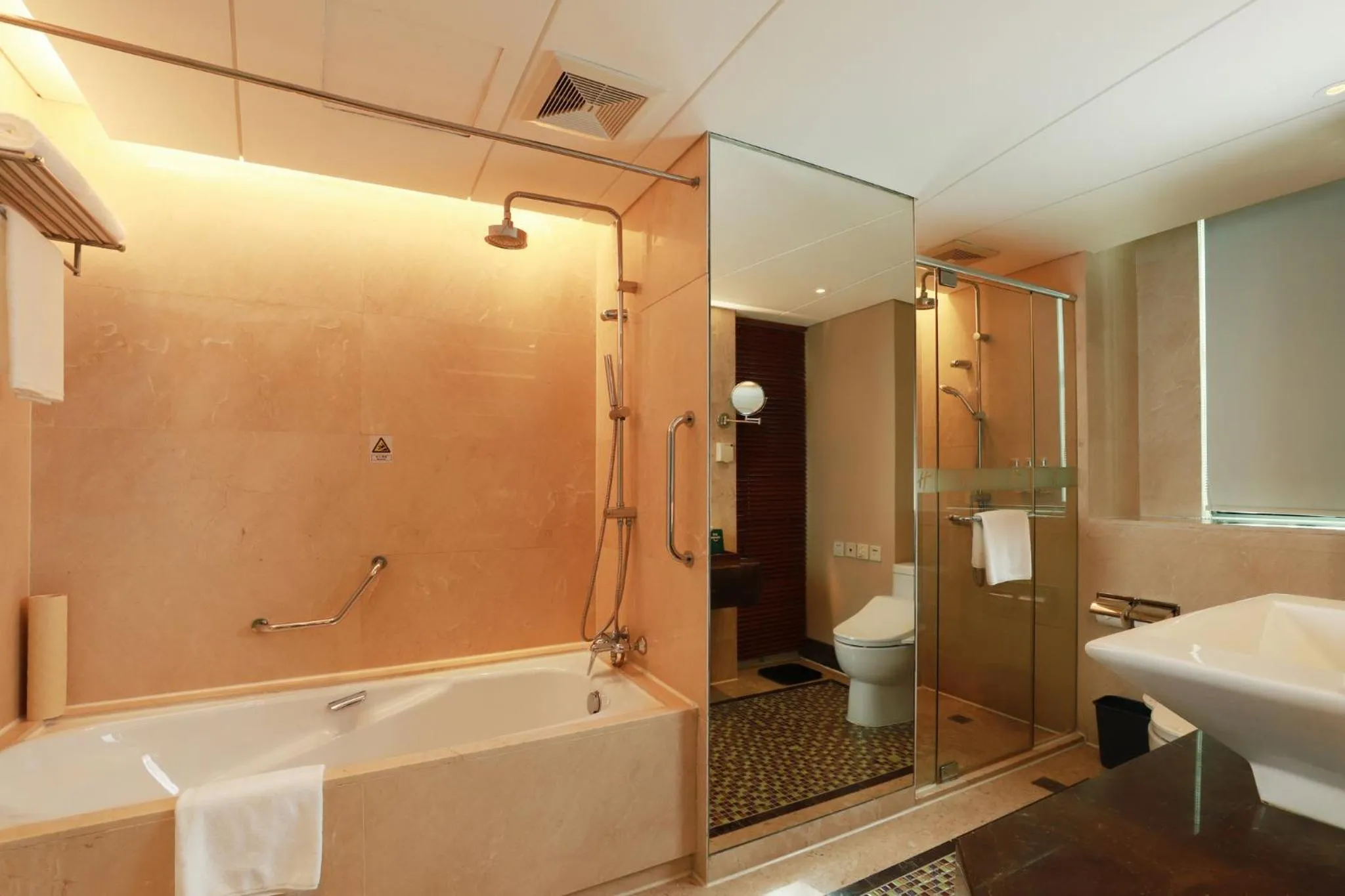 Bathroom in Holiday Inn Shanghai Pudong Nanpu by IHG