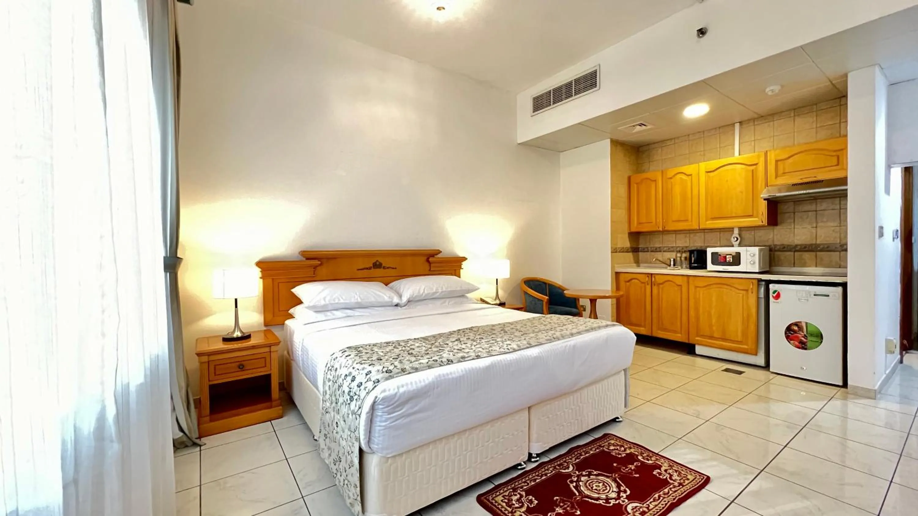 Bedroom, Bed in Uptown Hotel Apartments Abu Dhabi by Gewan