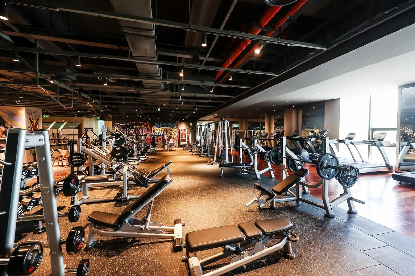 Fitness centre/facilities in Crowne Plaza Shanghai Jinxiu by IHG