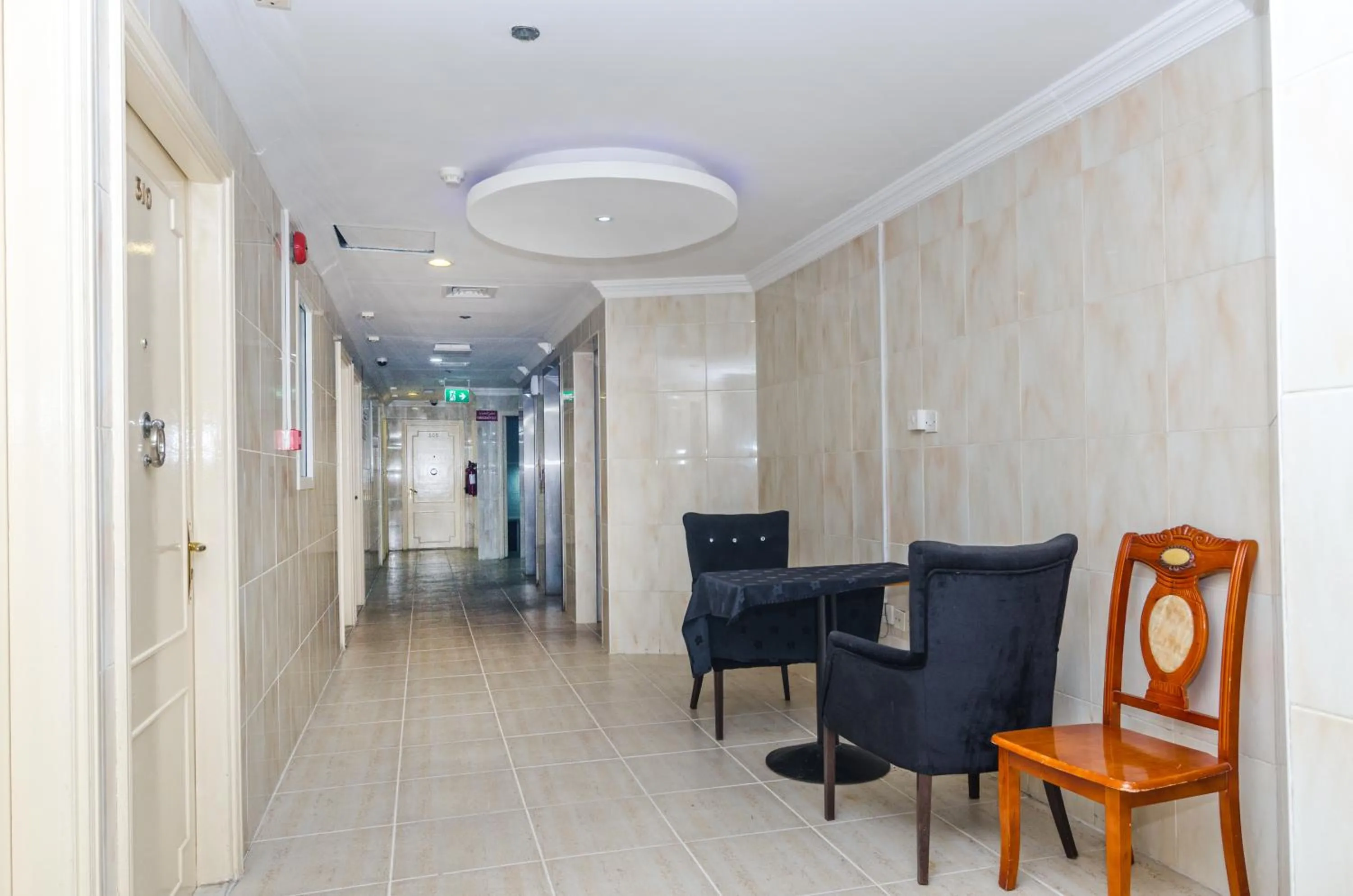 Seating area in Royalton Hotel