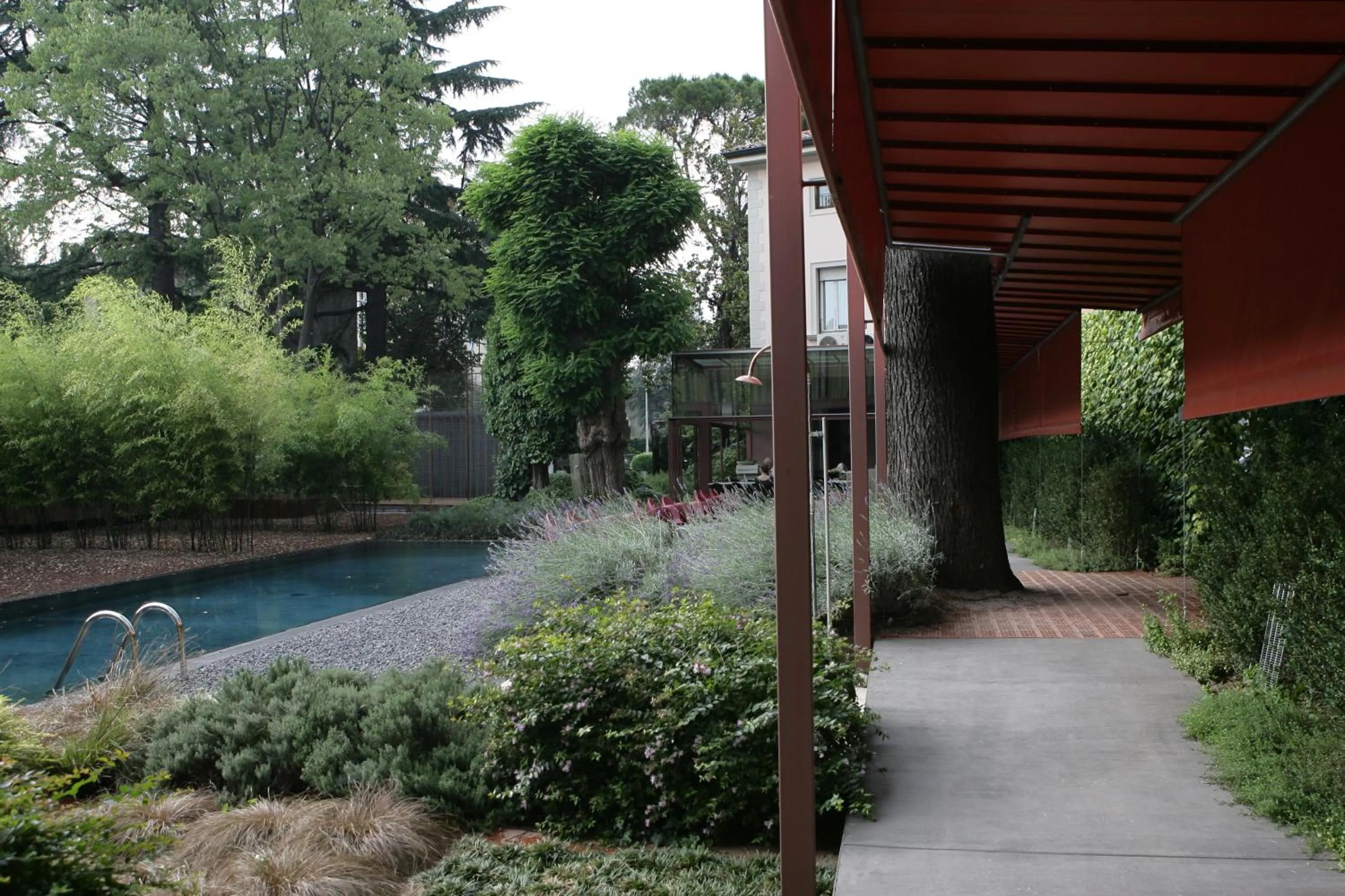 Garden in Hotel Clocchiatti Next