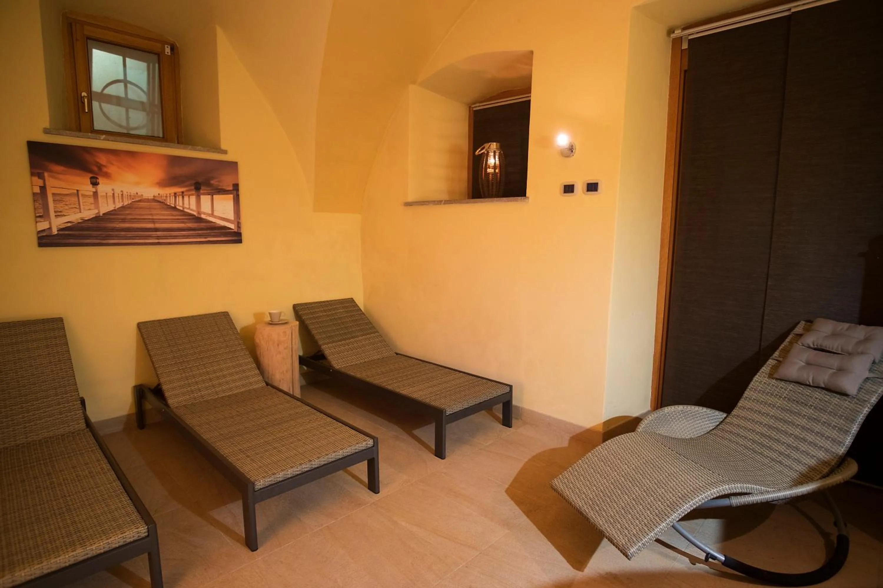 Sauna in Hotel Trieste