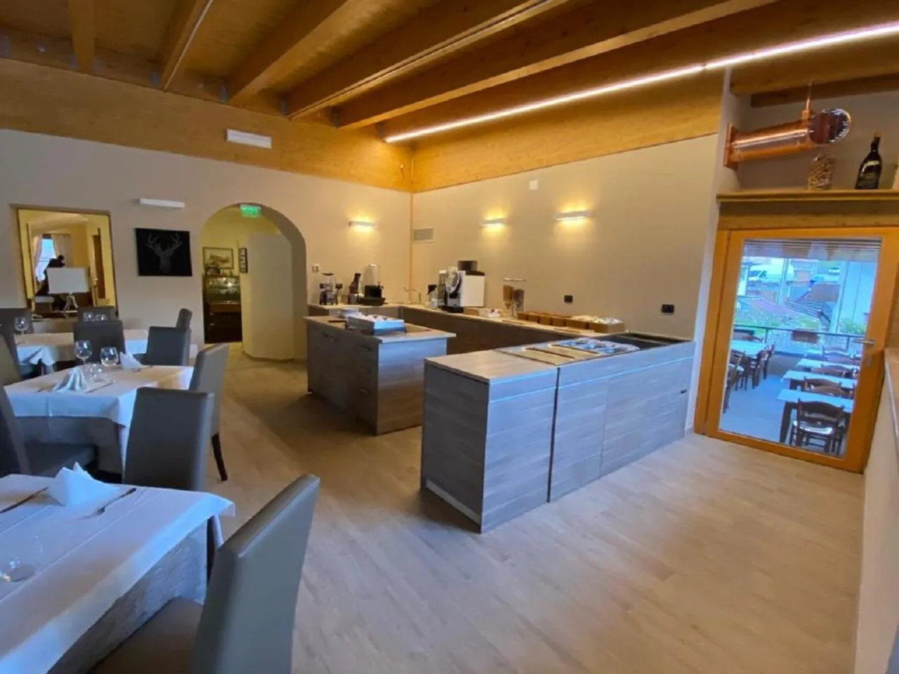 Restaurant/places to eat in Hotel Trieste