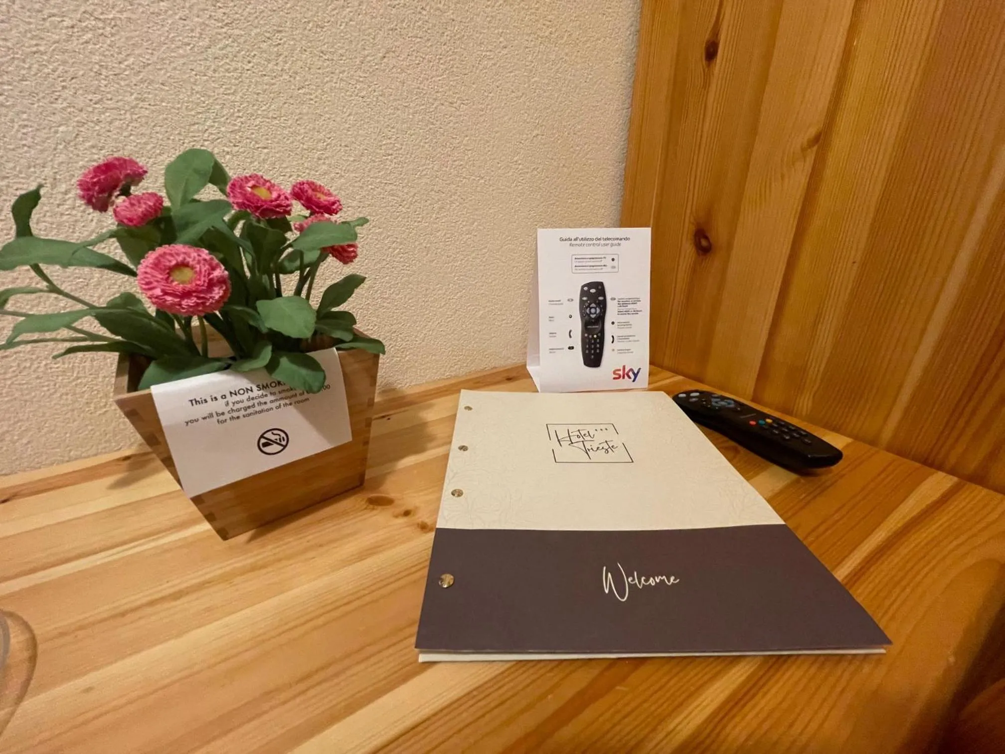 wardrobe in Hotel Trieste