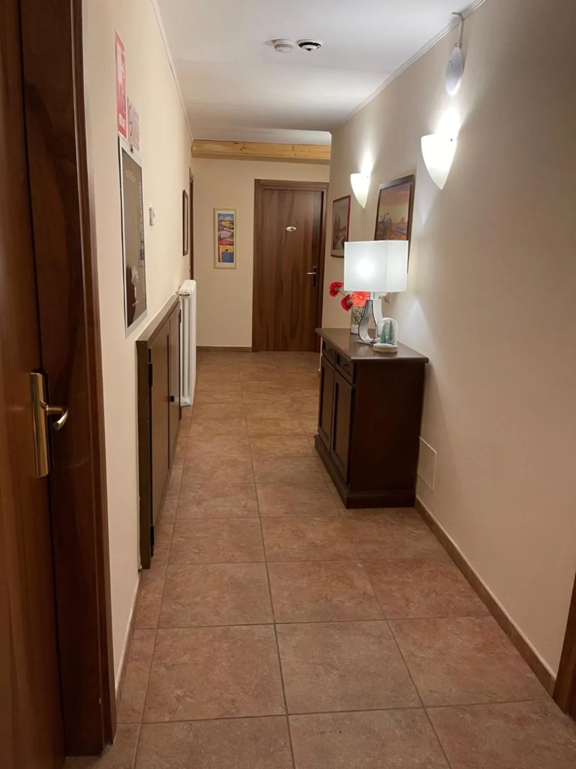 Decorative detail in Hotel Trieste