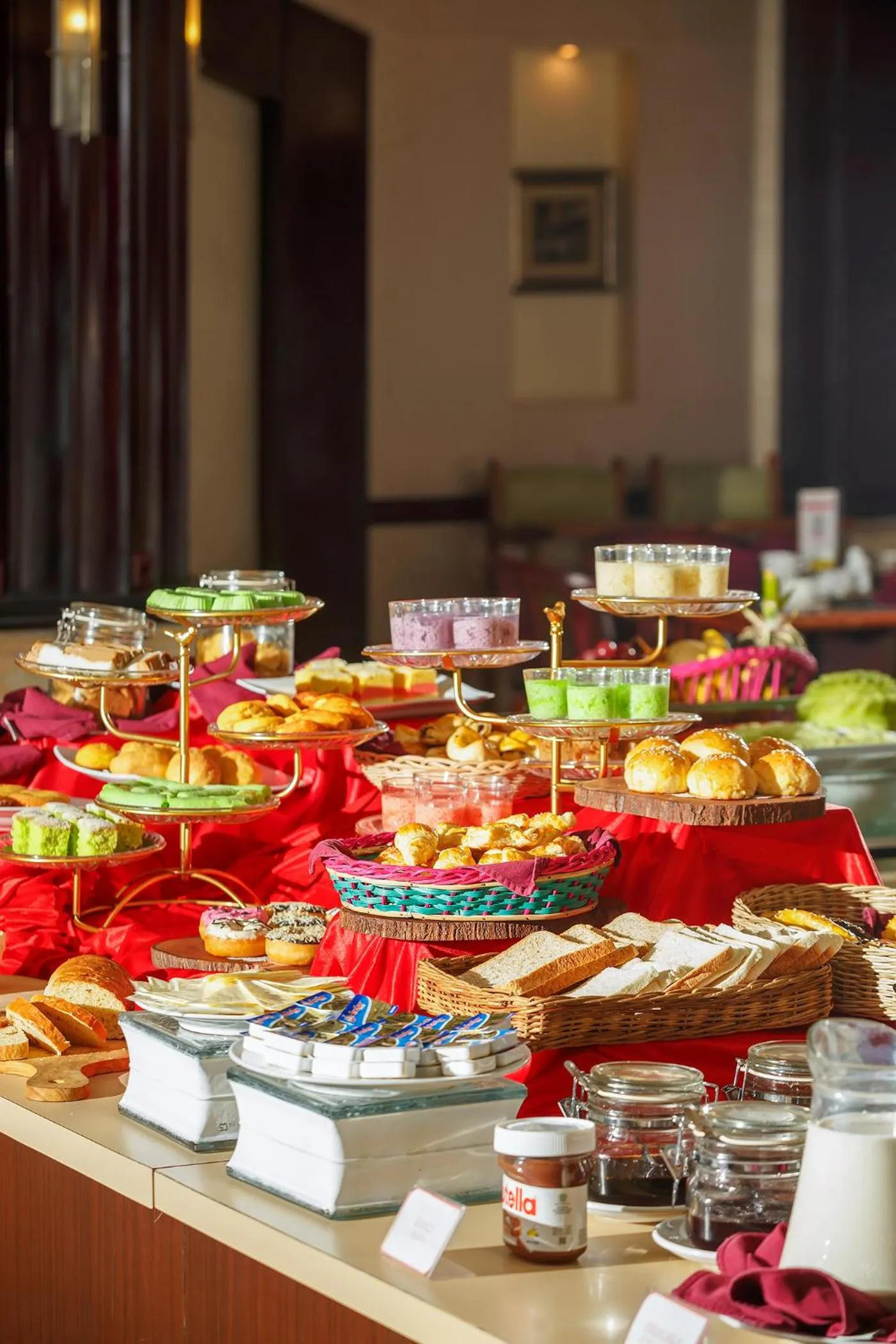 Buffet breakfast in Swiss-Belhotel Tarakan