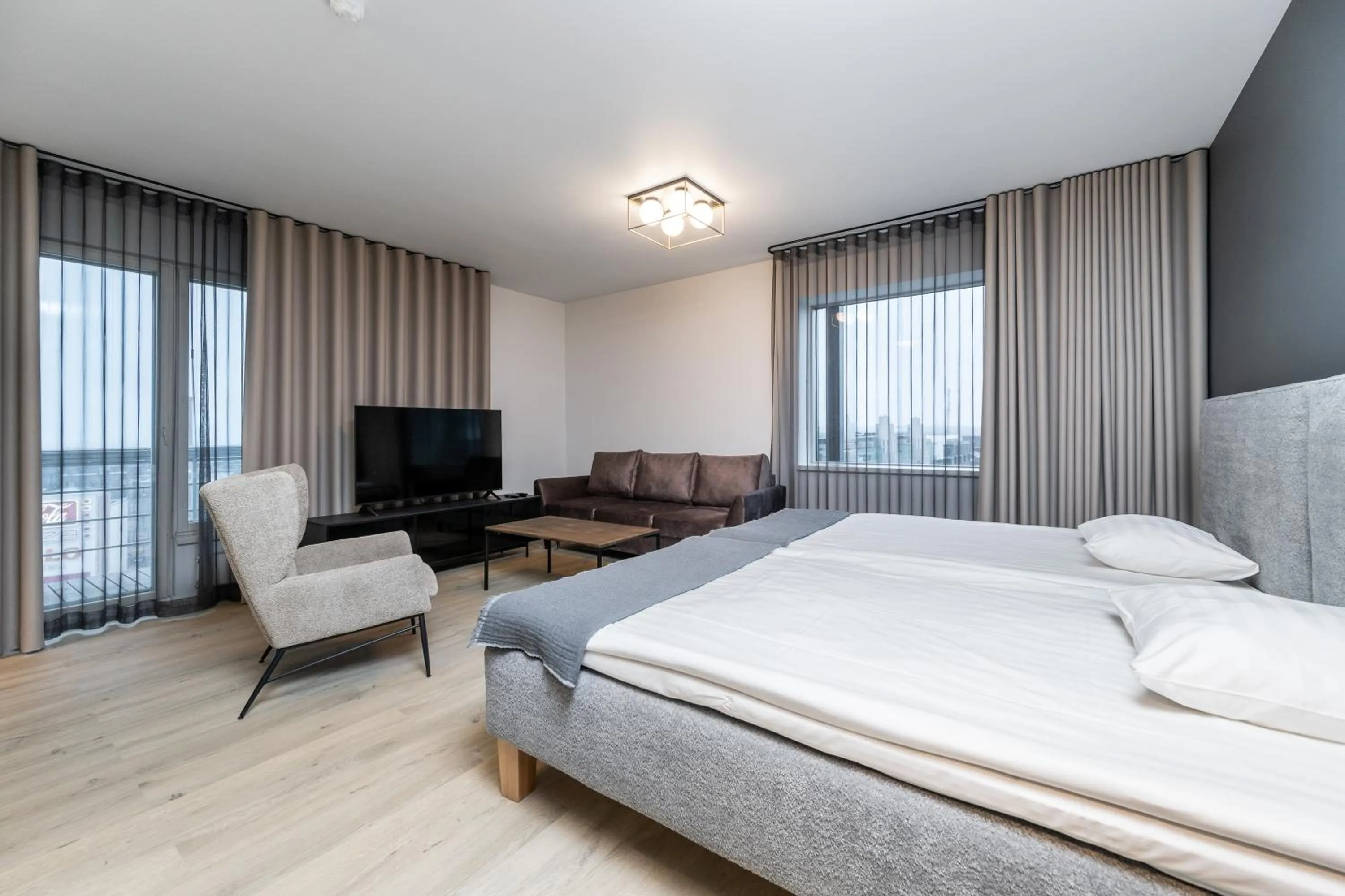 Bed in Adelle Apartments Viru Keskuses, 9-th floor