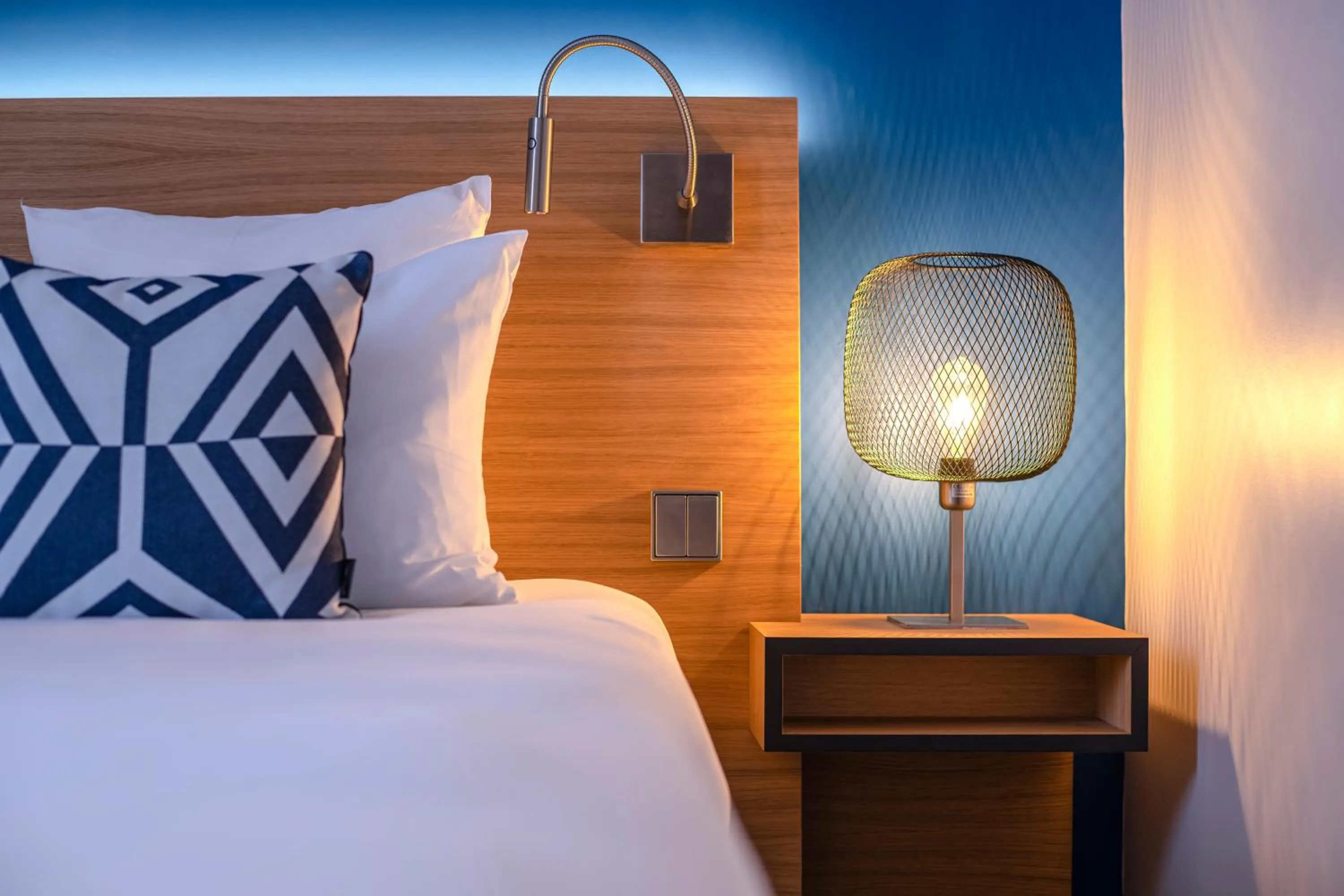 Bedroom, Bed in Hotel Villa Koegui Biarritz