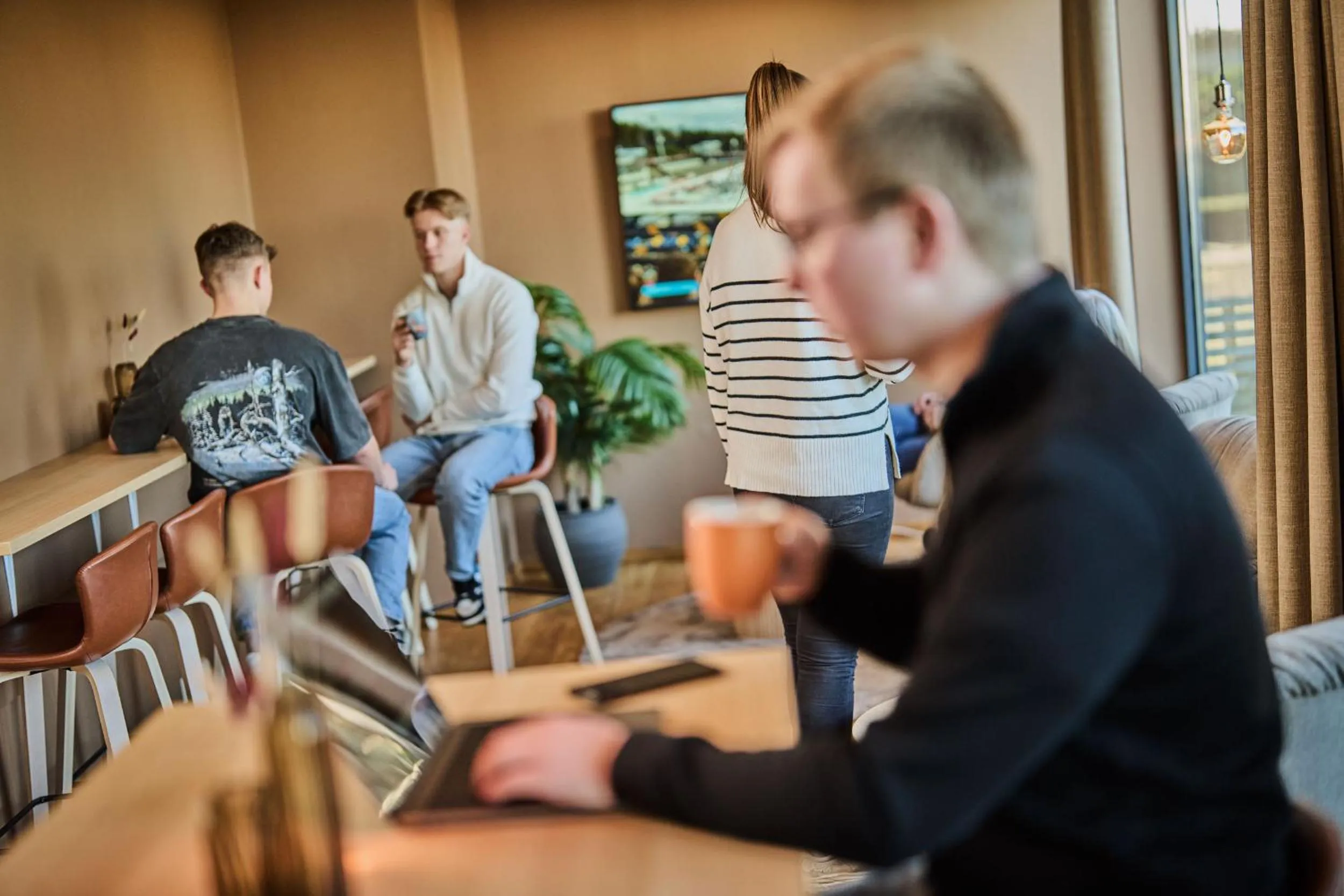 Restaurant/places to eat in Smarthotel Forus