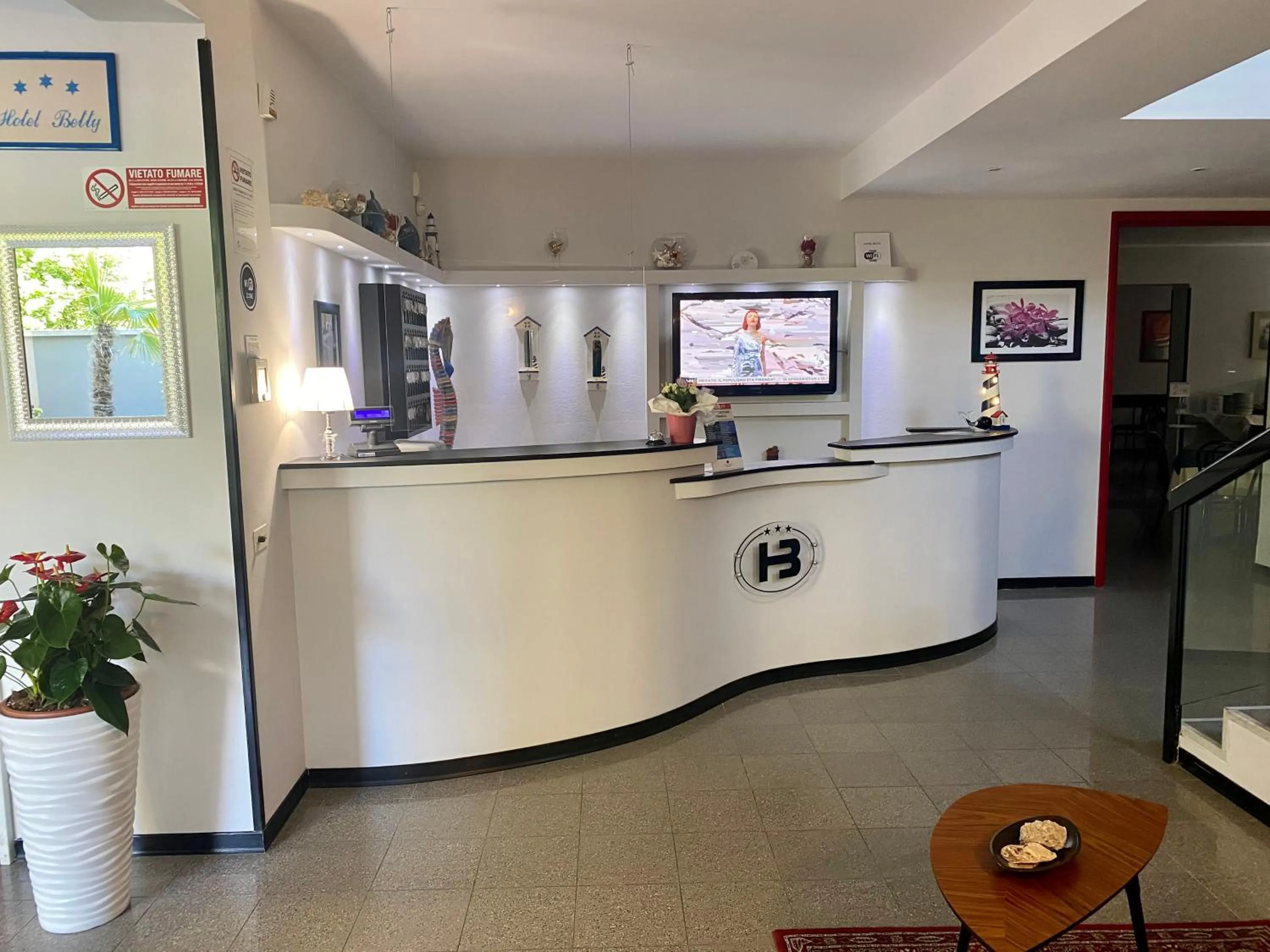 Lobby or reception in Hotel Betty Personal Style and Beach Village