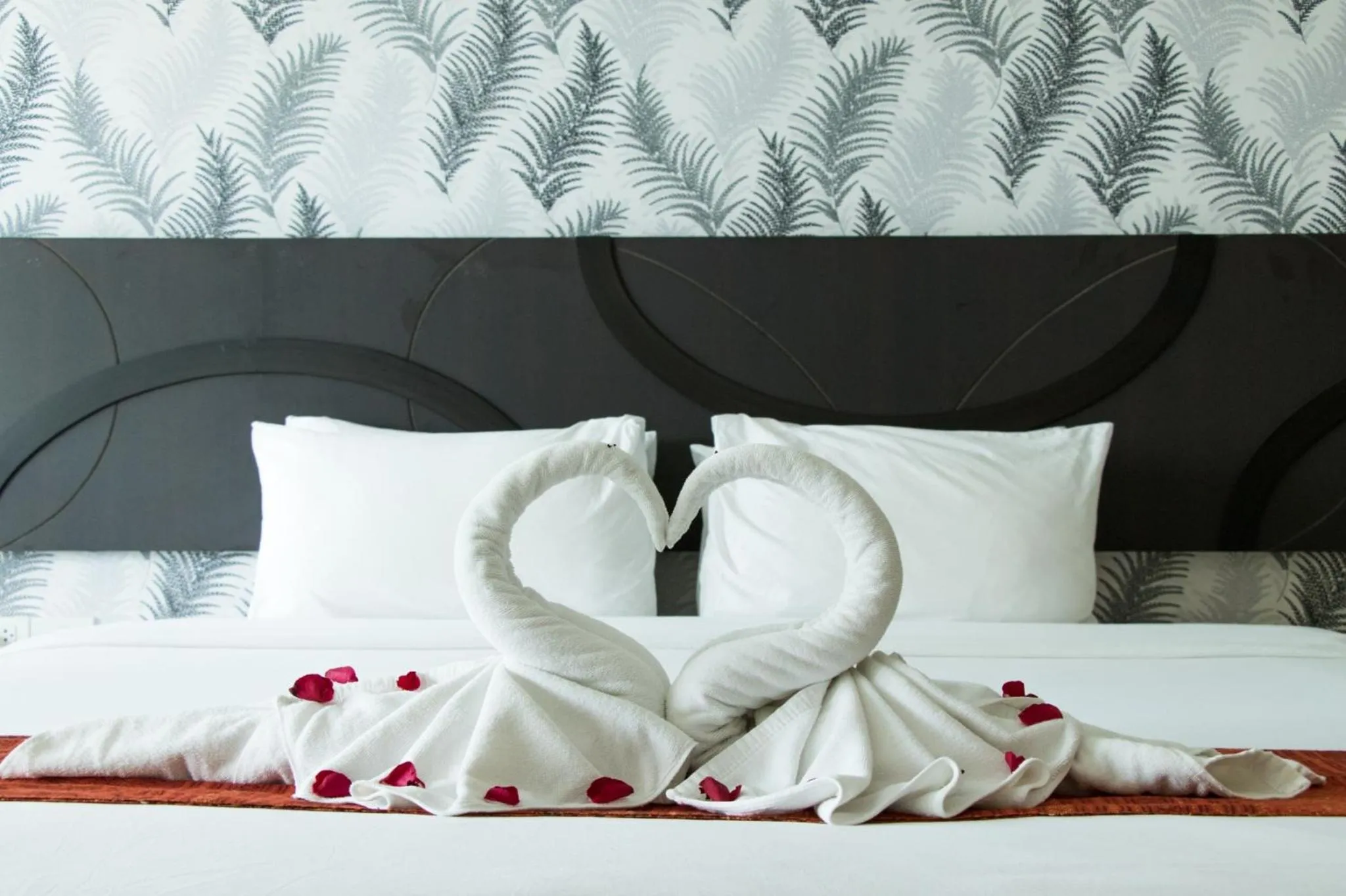 Bed in Pattawia Resort & Spa, Pranburi